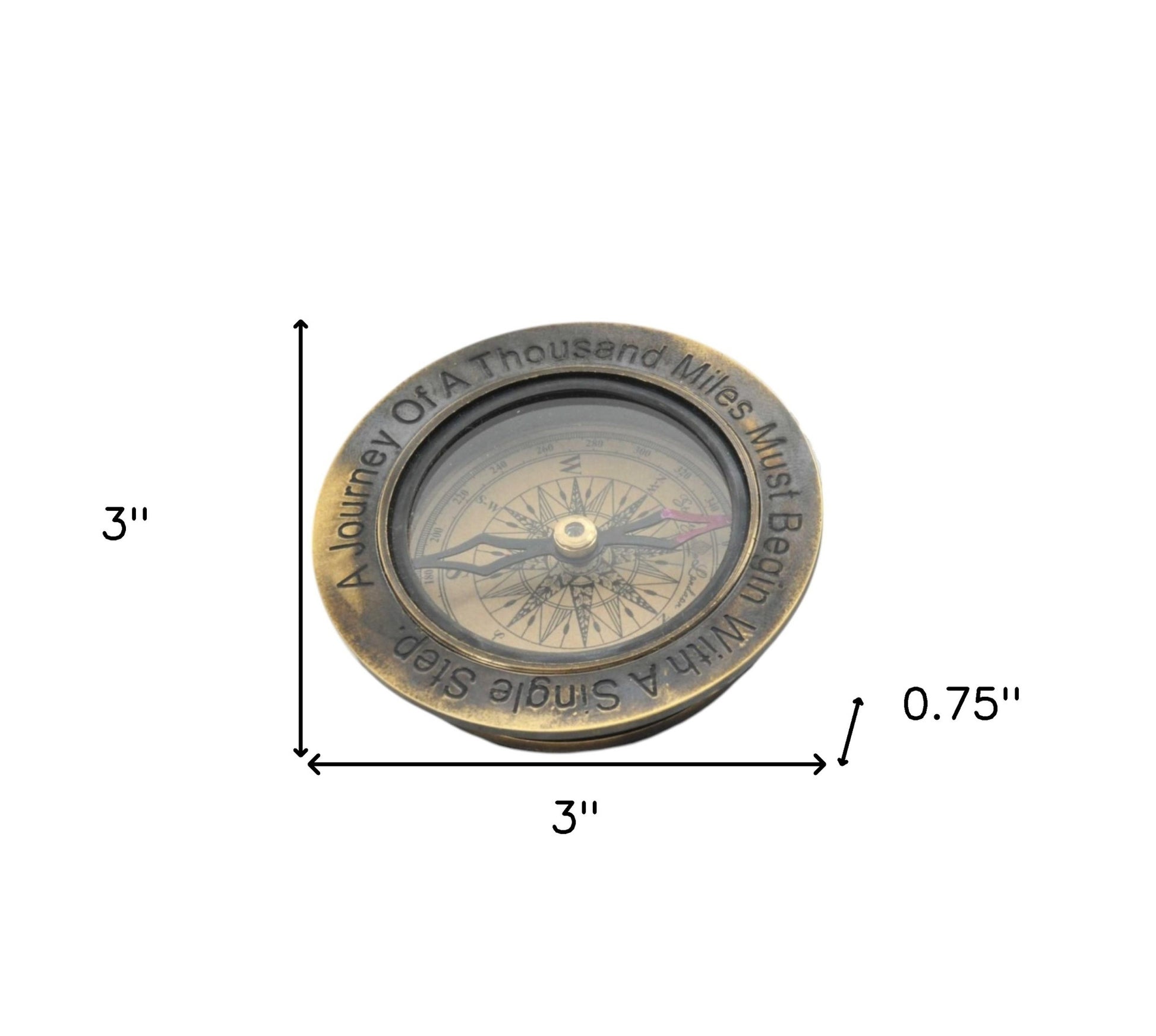 Set Of 2 100 Year Calendar And Compass Quote-Sculptures-DECOROLALA