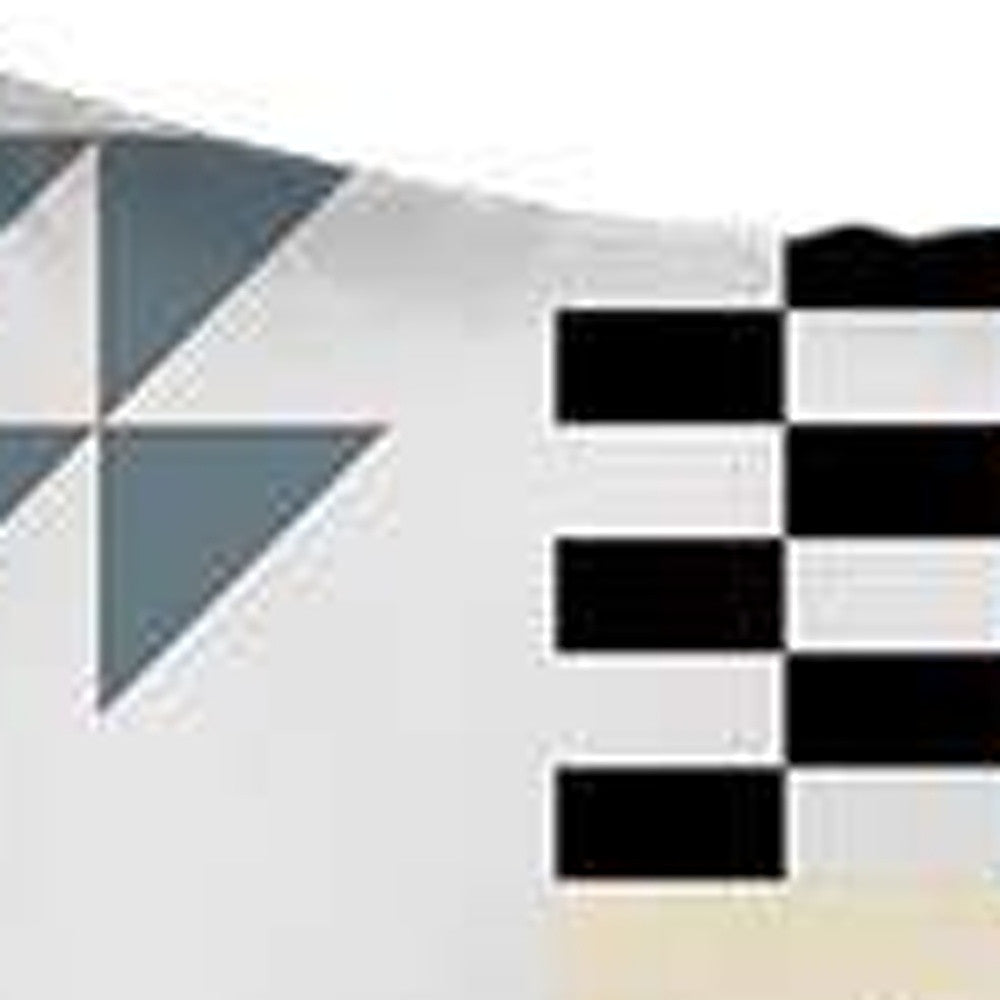 Set Of 4 Blue Boho Chic Printed Pillow Covers-Accent Throw Pillows-DECOROLALA