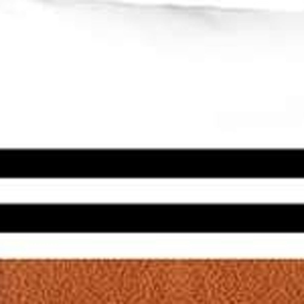 Set Of 4 Brown And Black Lumbar Pillow Covers-Accent Throw Pillows-DECOROLALA