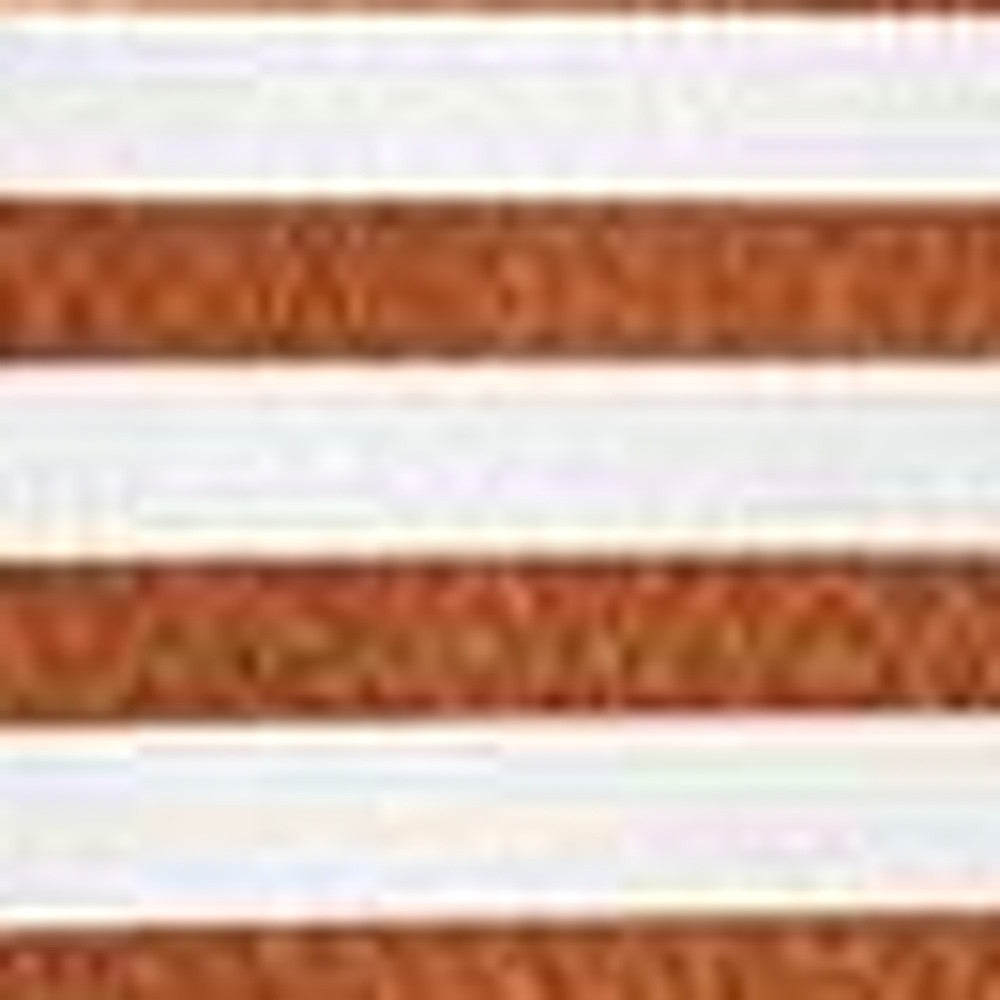 Set Of 4 Orange And Ivory Striped Pillow Covers-Accent Throw Pillows-DECOROLALA