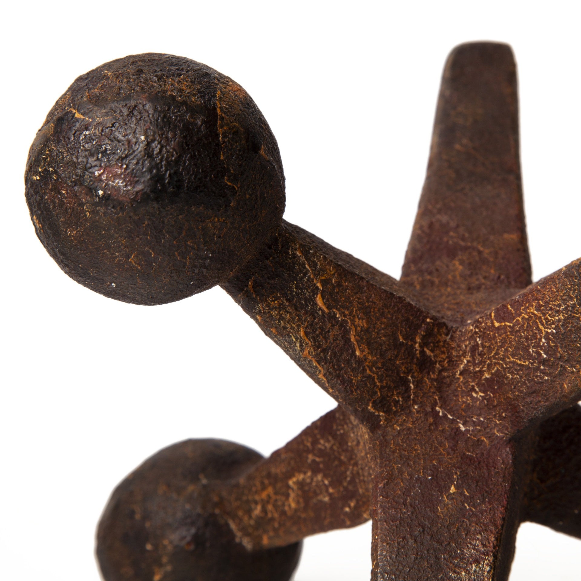 Set Of Three Iron Jack Sculptures-Sculptures-DECOROLALA