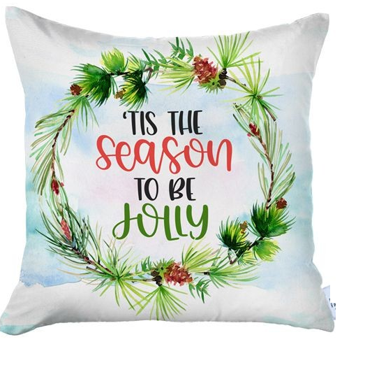 Set Of Two Multicolor Zippered Polyester Text Throw Pillow-Accent Throw Pillows-DECOROLALA