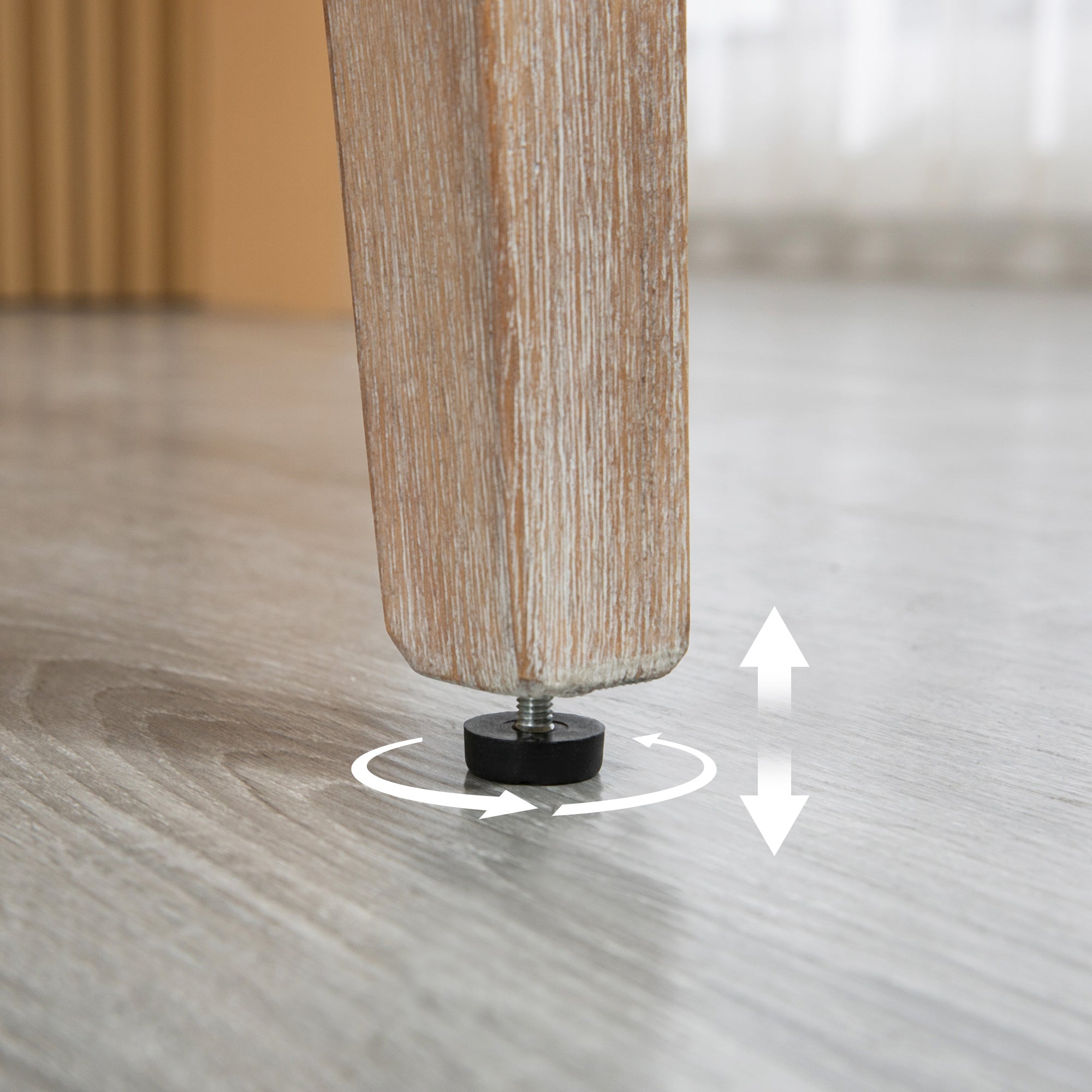 Set of 2 Upholstered Counter Height Bar Stools - Beige-DECOROLALA
