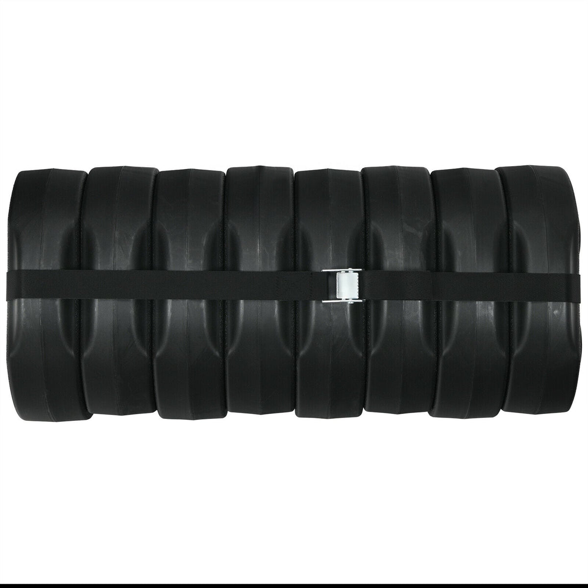 Set of 8 Canopy Weights 40lbs Weight Plate Kit with No-Pinch Design-Outdoor Umbrella Bases-DECOROLALA