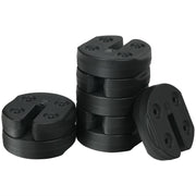 Set of 8 Canopy Weights 40lbs Weight Plate Kit with No-Pinch Design-Outdoor Umbrella Bases-DECOROLALA