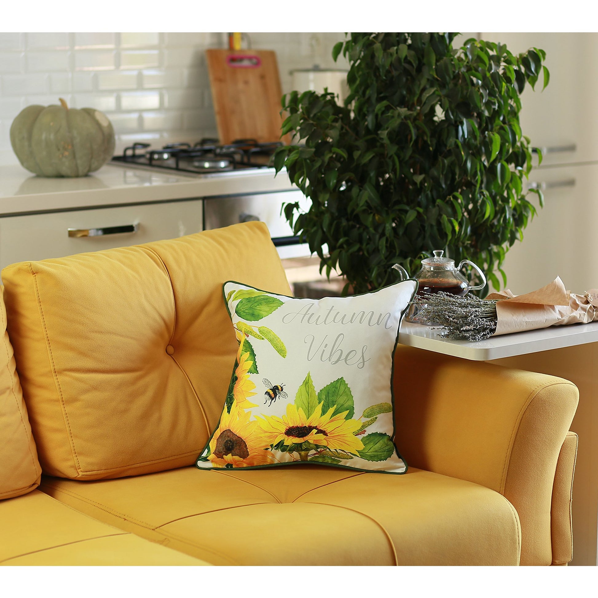 Set of Four 18" Green Fabric Throw Pillow Covers-Accent Throw Pillows-DECOROLALA