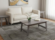 Set of Three 36" Gray Coffee Table-Coffee Tables-DECOROLALA