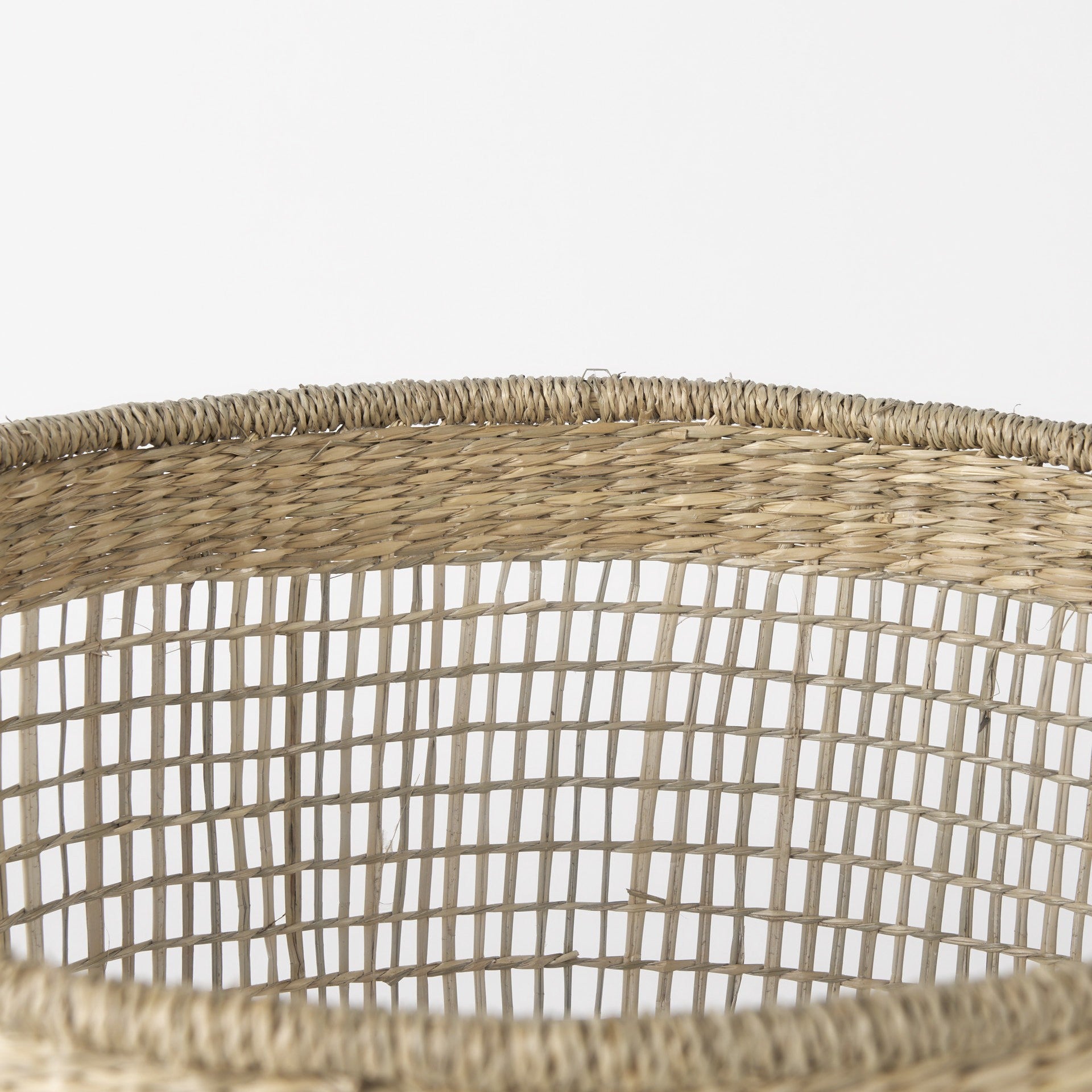 Set of Three Natural Wicker Basket-Organizers-DECOROLALA