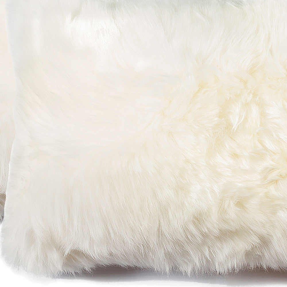 Set of Two 12" X 20" Natural Cowhide Throw Pillow-Accent Throw Pillows-DECOROLALA