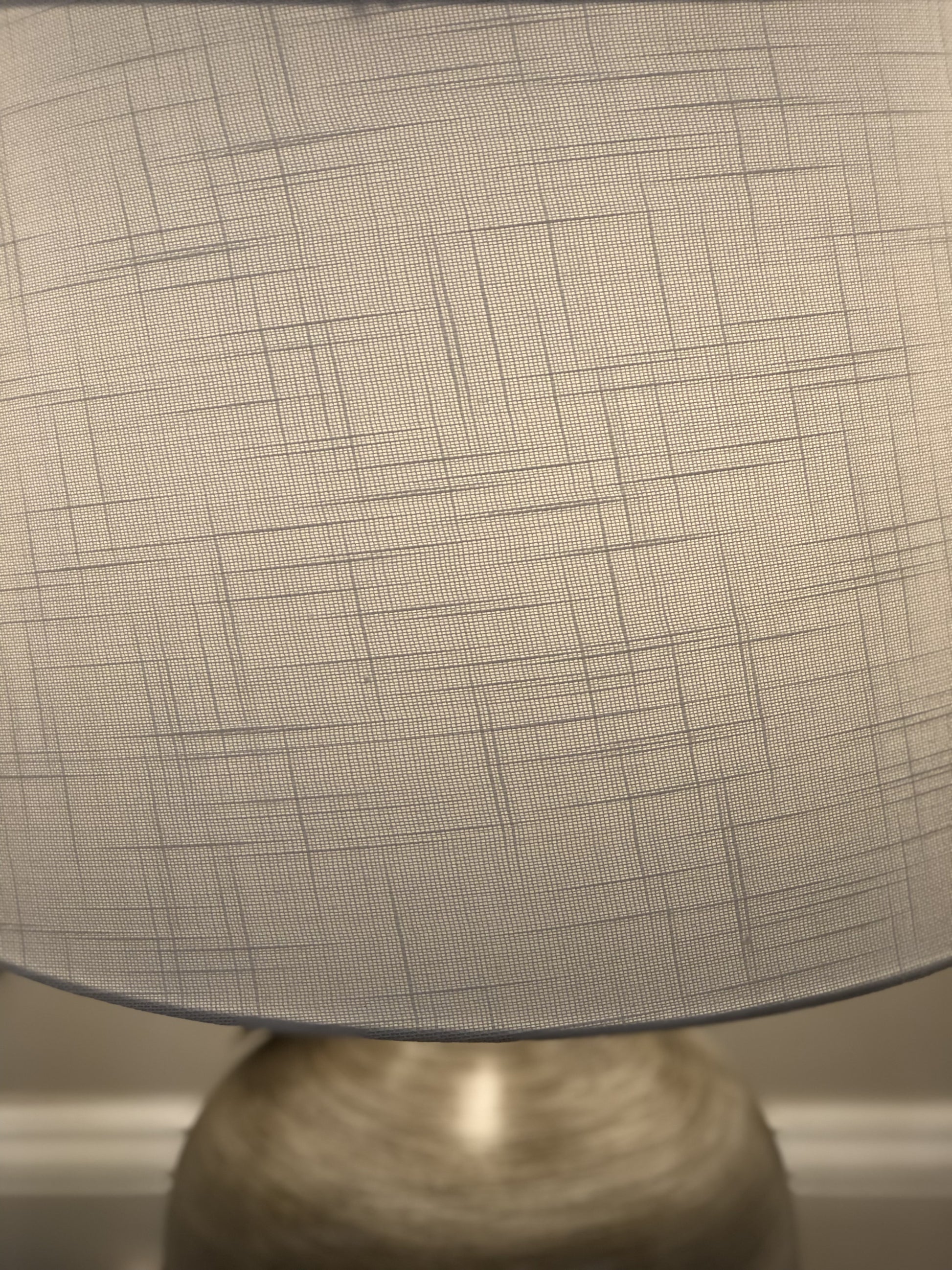 Set of Two 28" Black Table Lamp With White Empire Shade-Table Lamps-DECOROLALA