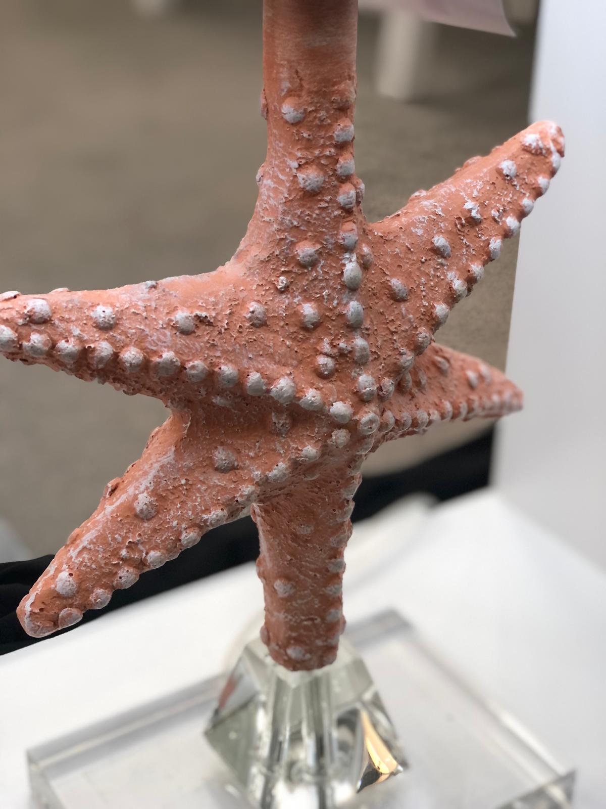 Set of Two 28" Clear Table Lamp With White Drum Shade-Table Lamps-DECOROLALA