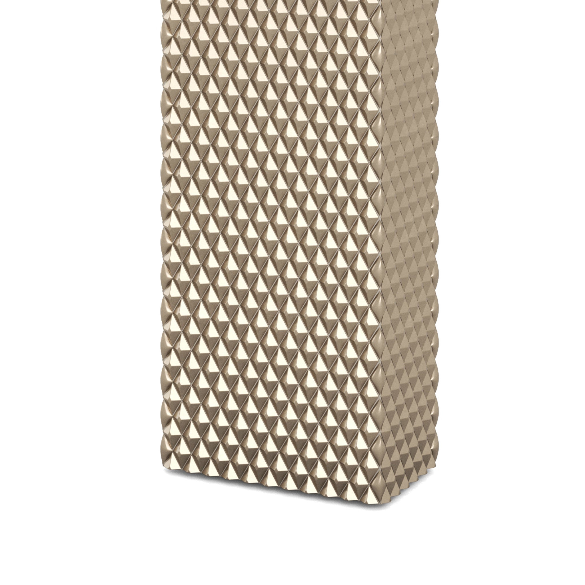 Set of Two 29" Gold Waffle Table Lamps With White Shade-Table Lamps-DECOROLALA