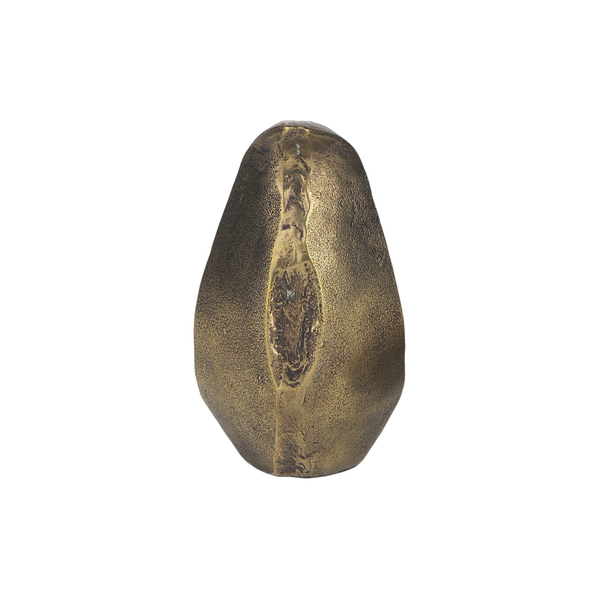 Set of Two 3" Gold Metal Bird Decorative Bookends-Sculptures-DECOROLALA