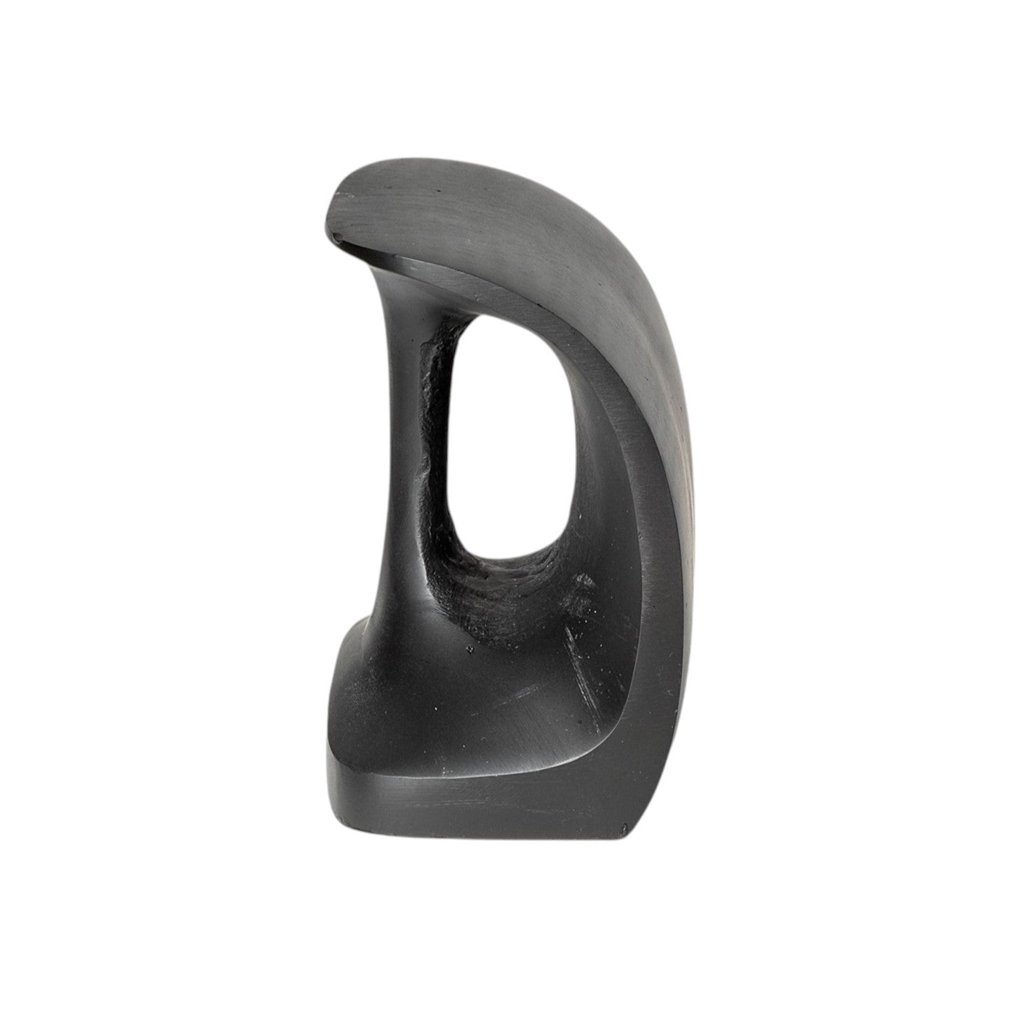 Set of Two 6" Black Metal Decorative Bookends-Sculptures-DECOROLALA