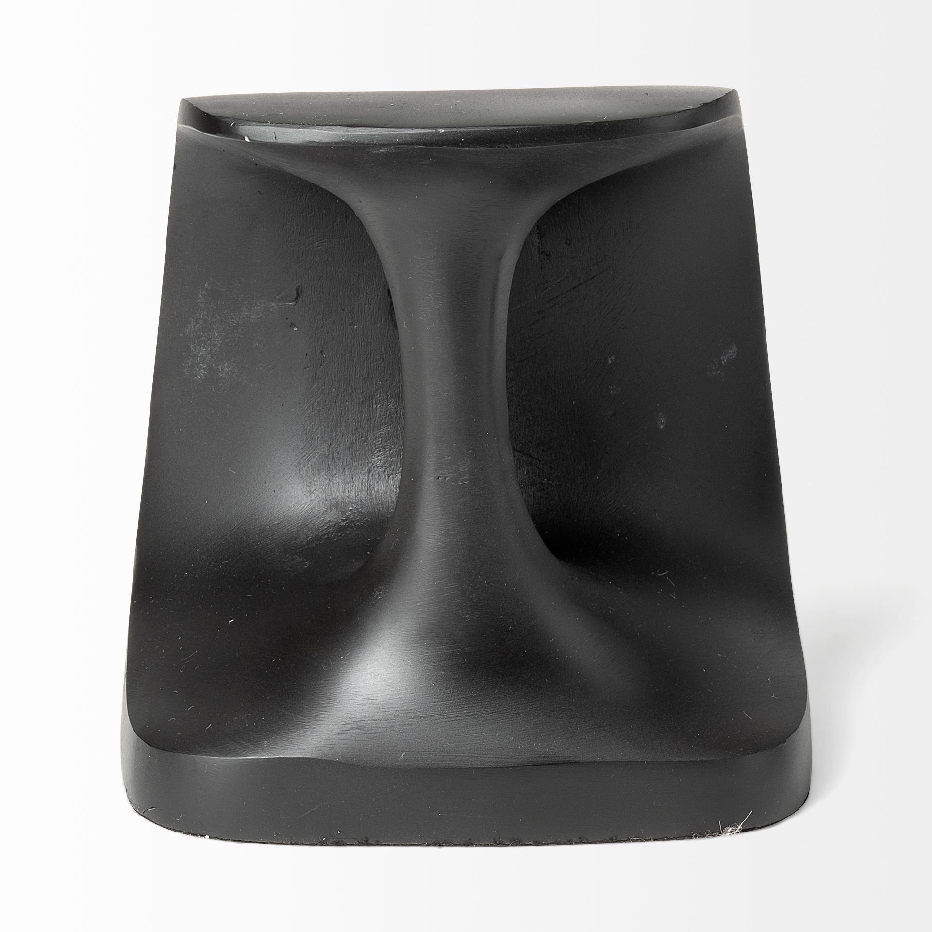 Set of Two 6" Black Metal Decorative Bookends-Sculptures-DECOROLALA