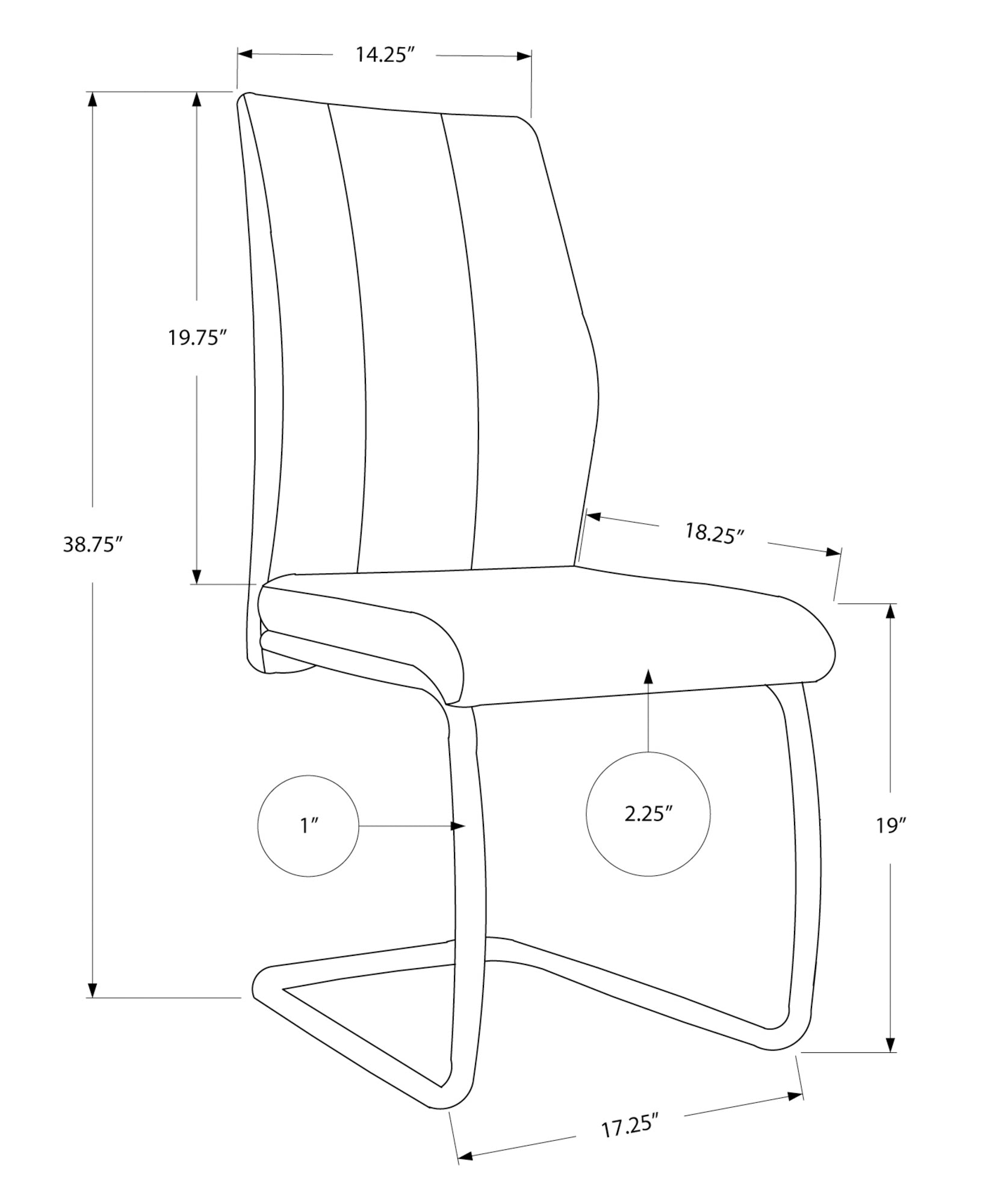 Set of Two Black And Silver Upholstered Velvet Dining Side Chairs-Dining Chairs-DECOROLALA