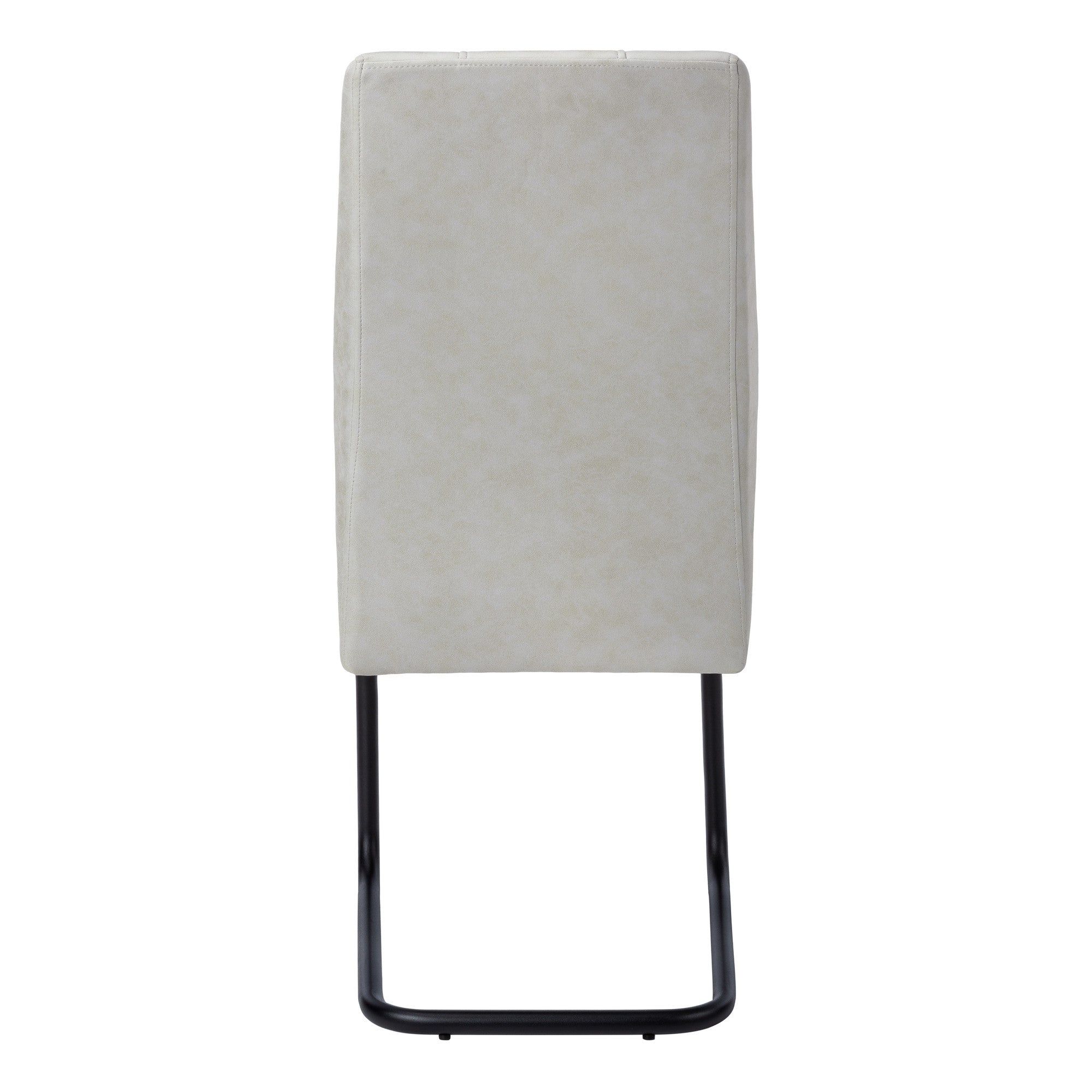 Set of Two Gray And Black Upholstered Polyester Dining Side Chairs-Dining Chairs-DECOROLALA