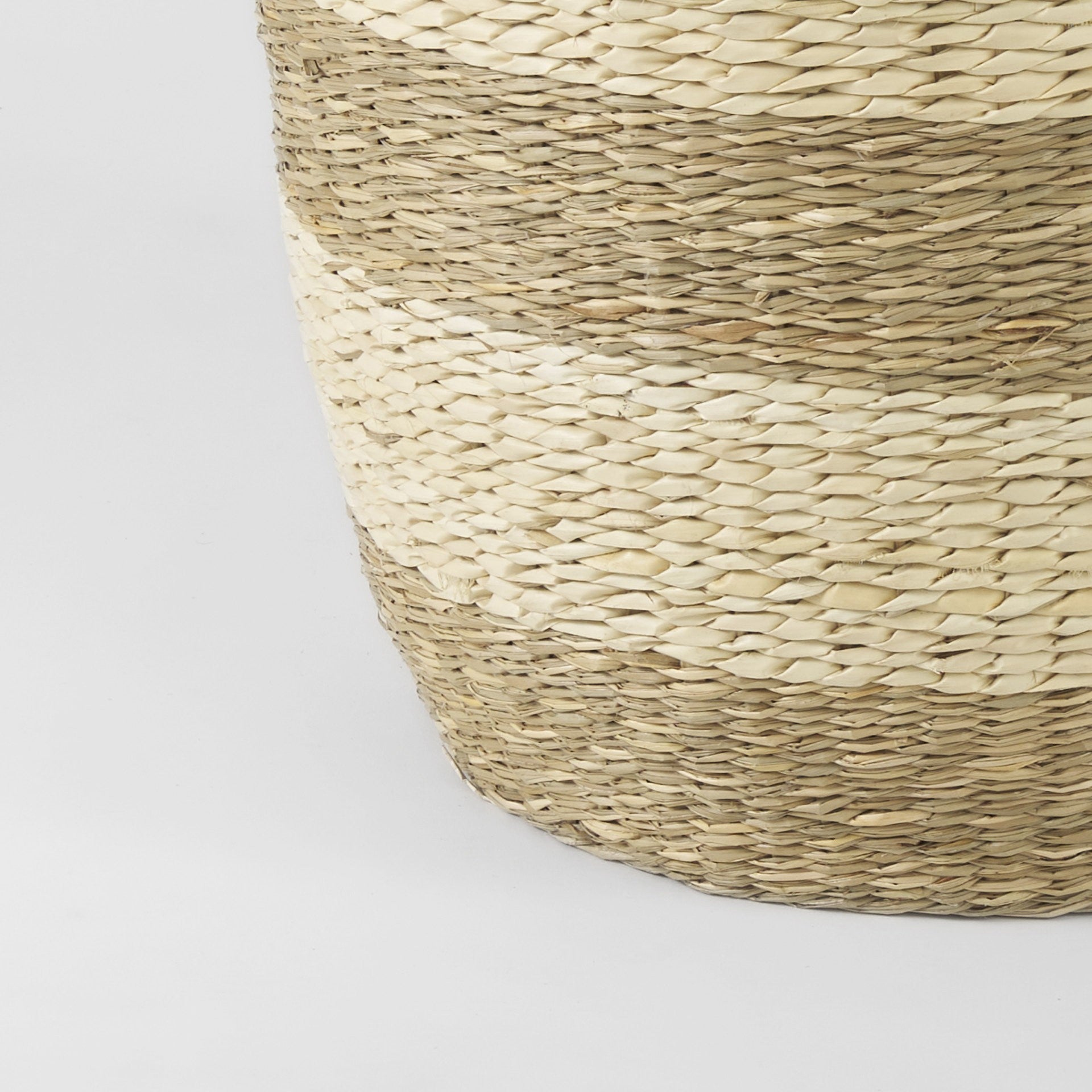 Set of Two Natural And Beige Wicker Basket-Organizers-DECOROLALA