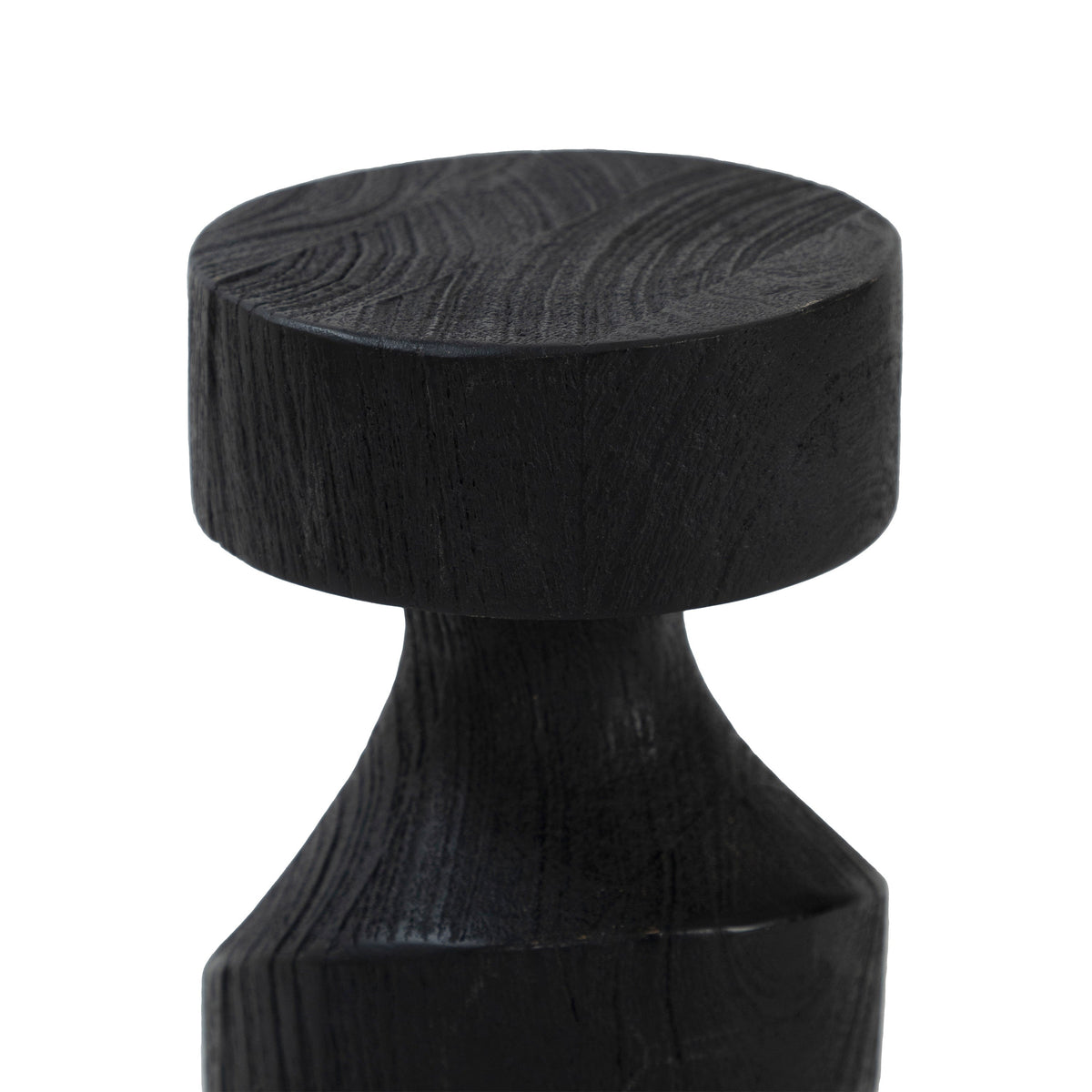 Severn Statue, Black-Decorative Statues-DECOROLALA