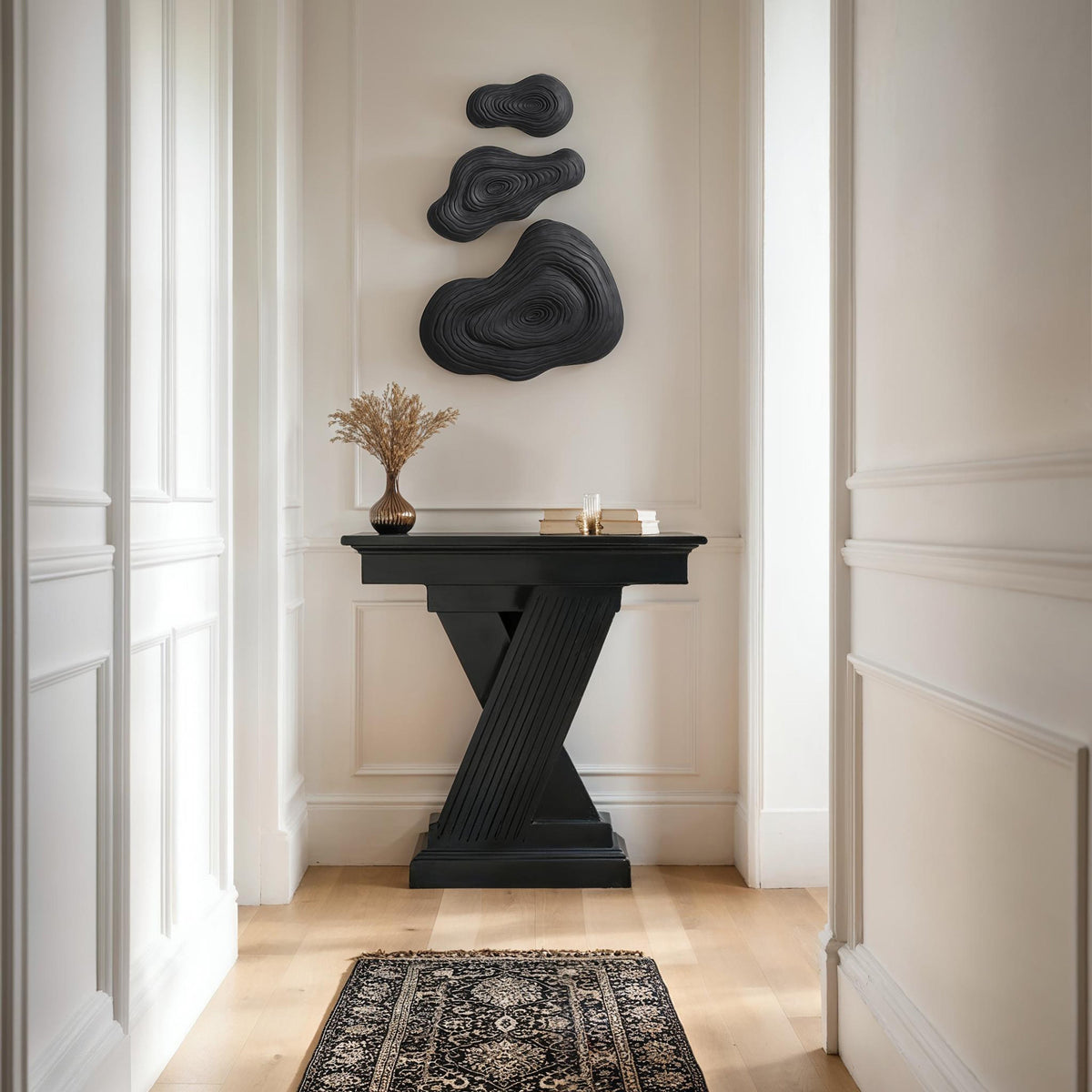 Sevilla Wall Decor, Matte Black-Wall Art Prints-DECOROLALA