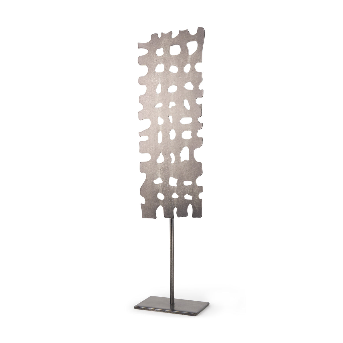 Shaw II (Large) 5L x 3W Gray Rectangular Decorative Object-Objects-DECOROLALA