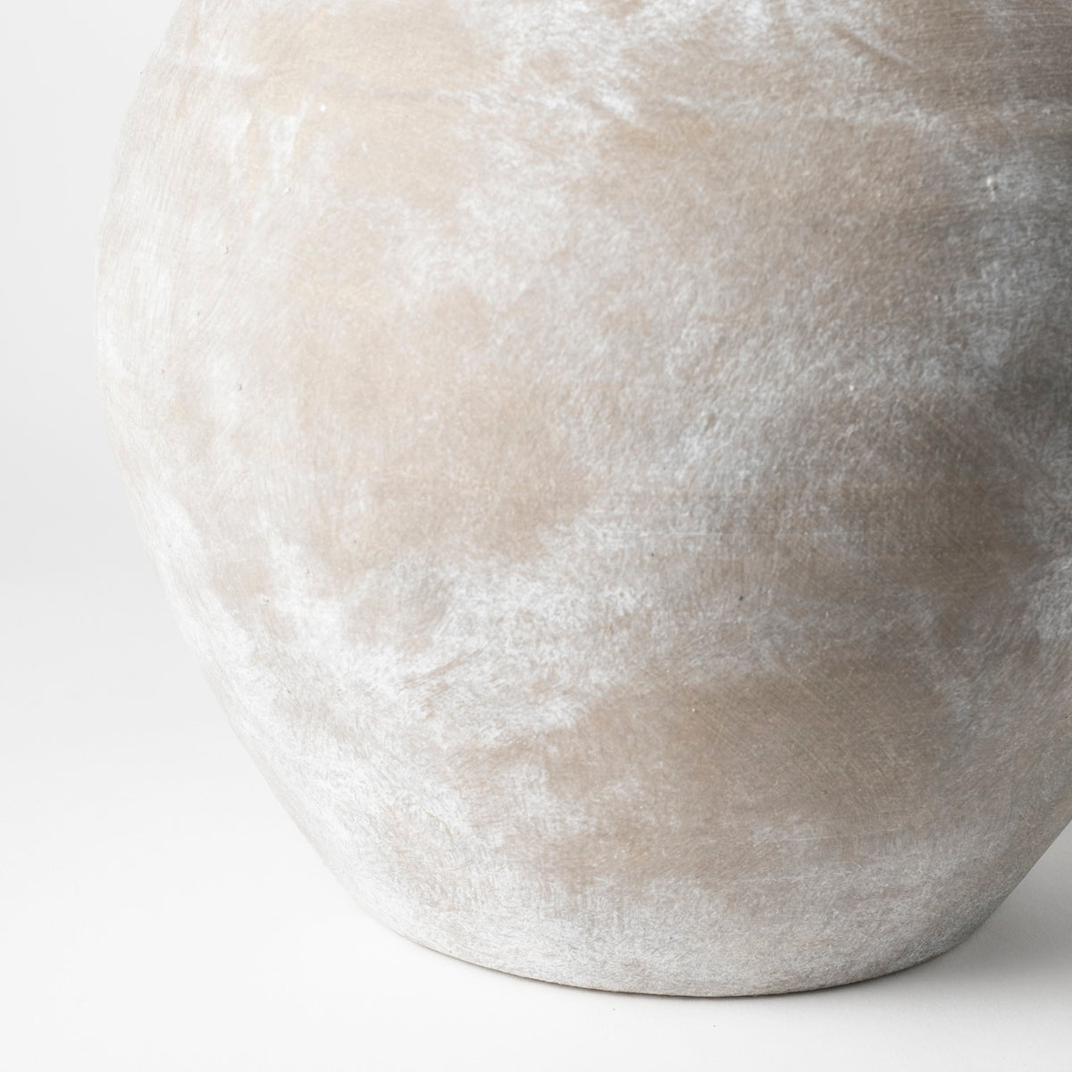 Sherry Rustic Brown Tall Neck Ceramic Vase-Vase-DECOROLALA