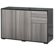 Sideboard Cabinet - Black 46.1" Modern Storage-DECOROLALA