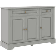 Sideboard Cabinet - Grey 45.3" W-DECOROLALA