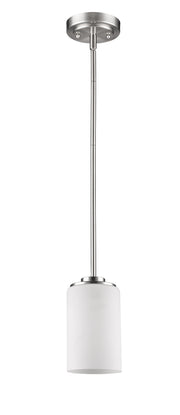 Silver Frosted Glass Hanging Light-Chandeliers-DECOROLALA