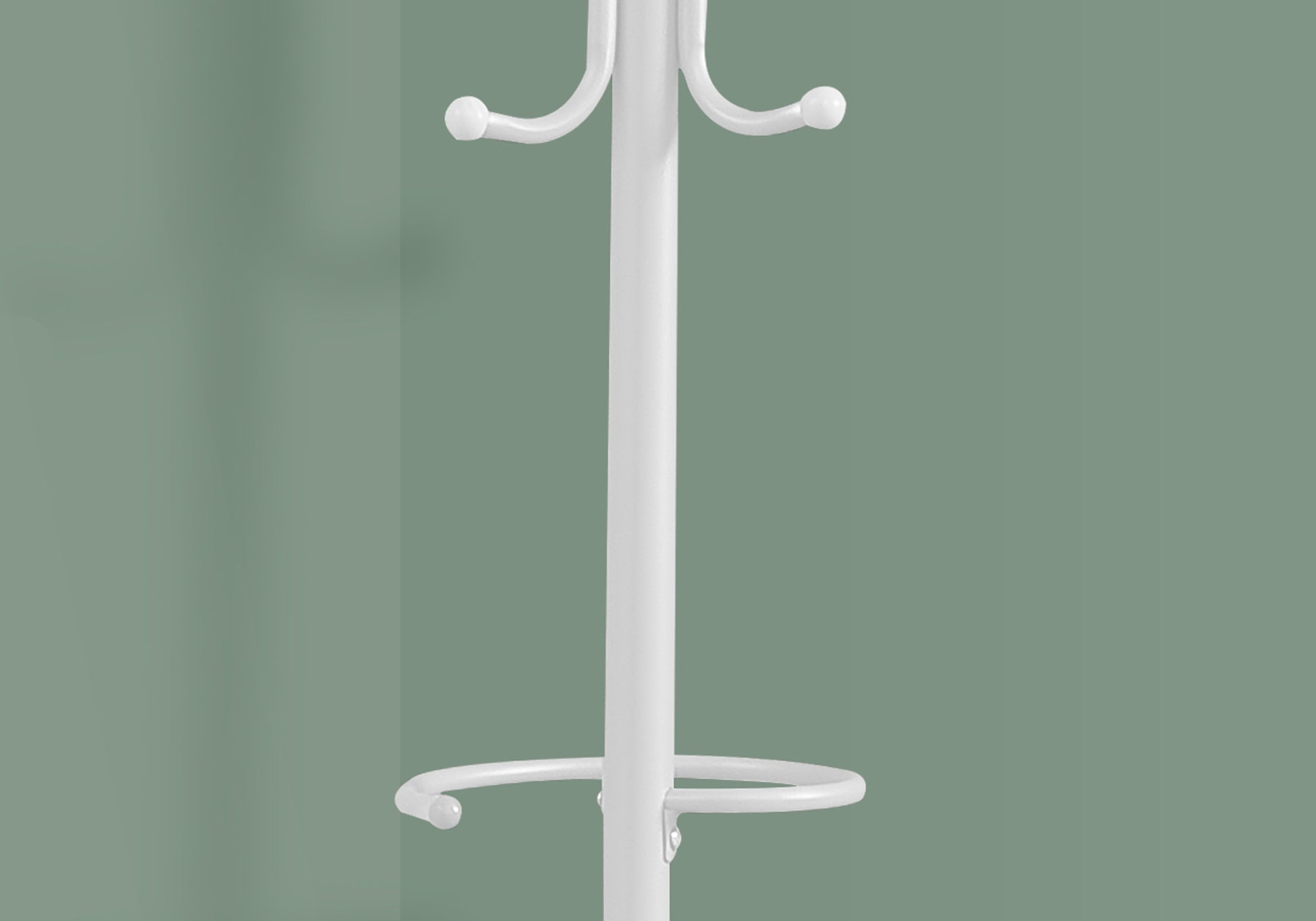 Silver Metal Coat Rack with Umbrella Holder, 68"H-Coat Rack-DECOROLALA
