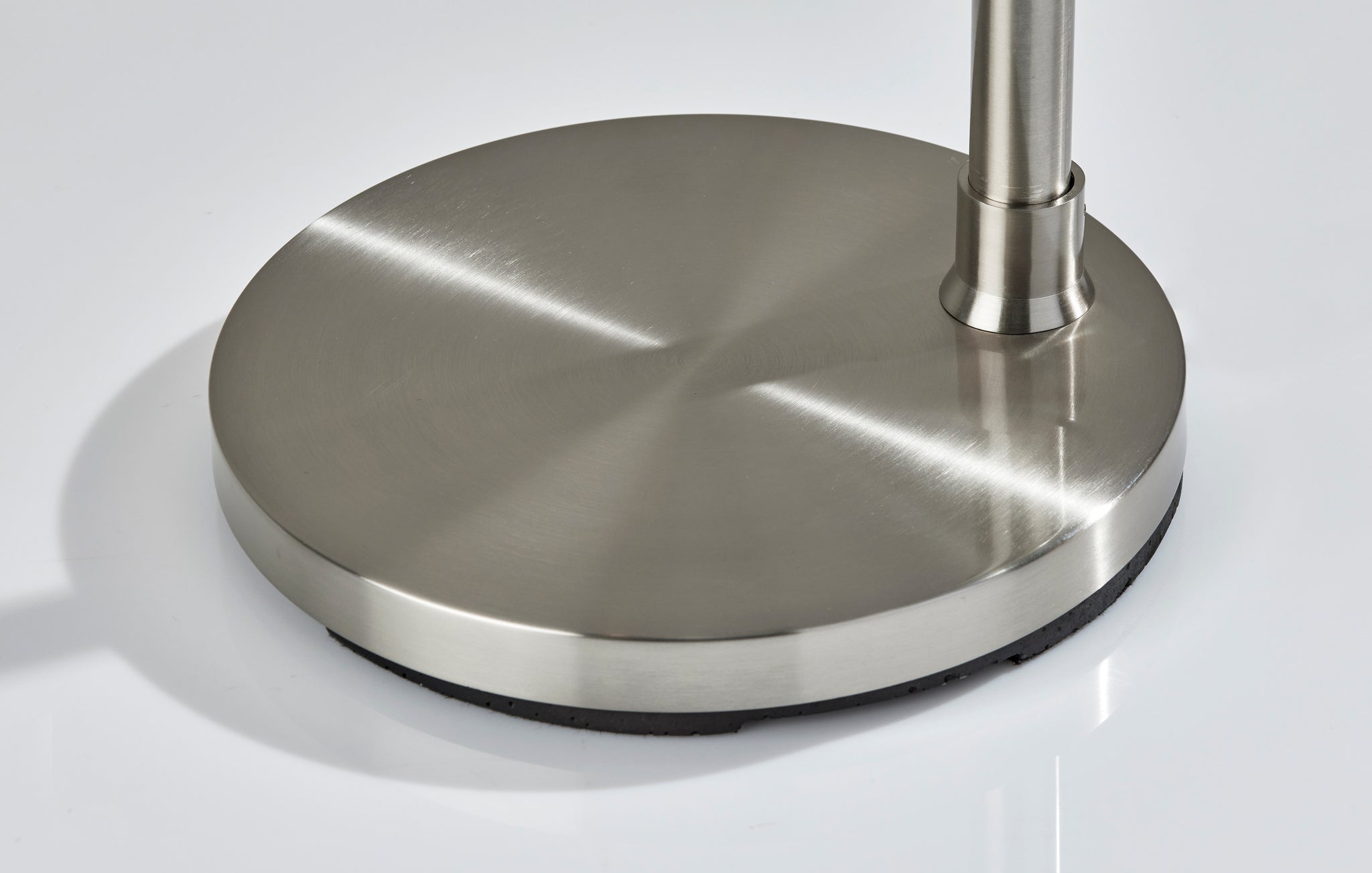 Simplee Adesso Max Floor Lamp - Brushed Steel-Lighting-DECOROLALA