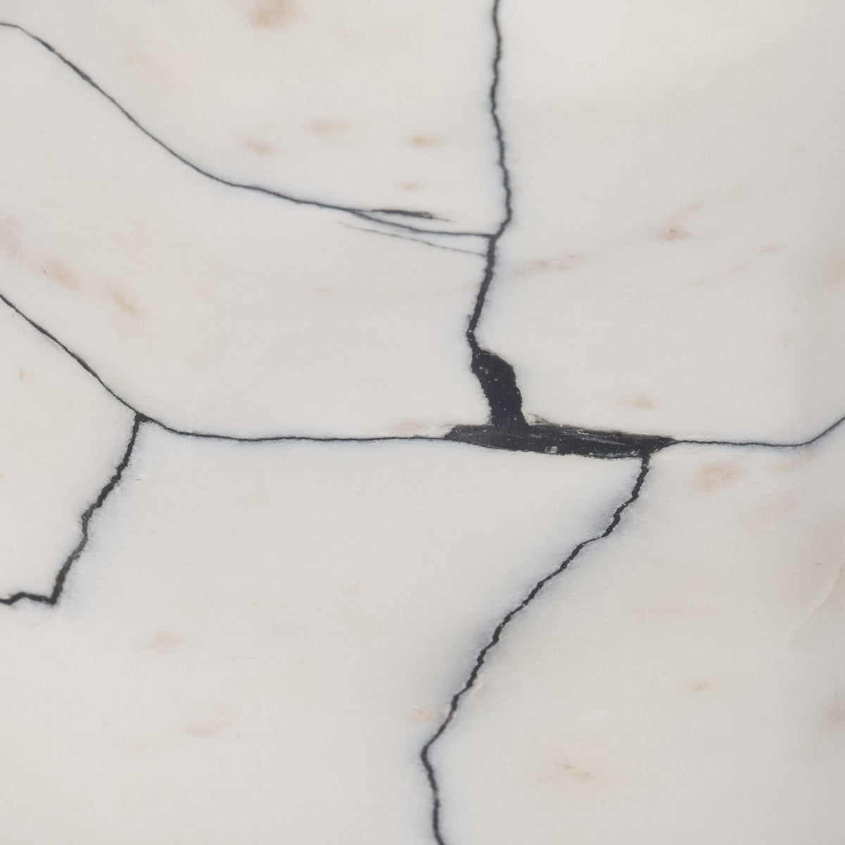 Sintessi Rectangular White Marble Decorative Bowl-Bowls-DECOROLALA
