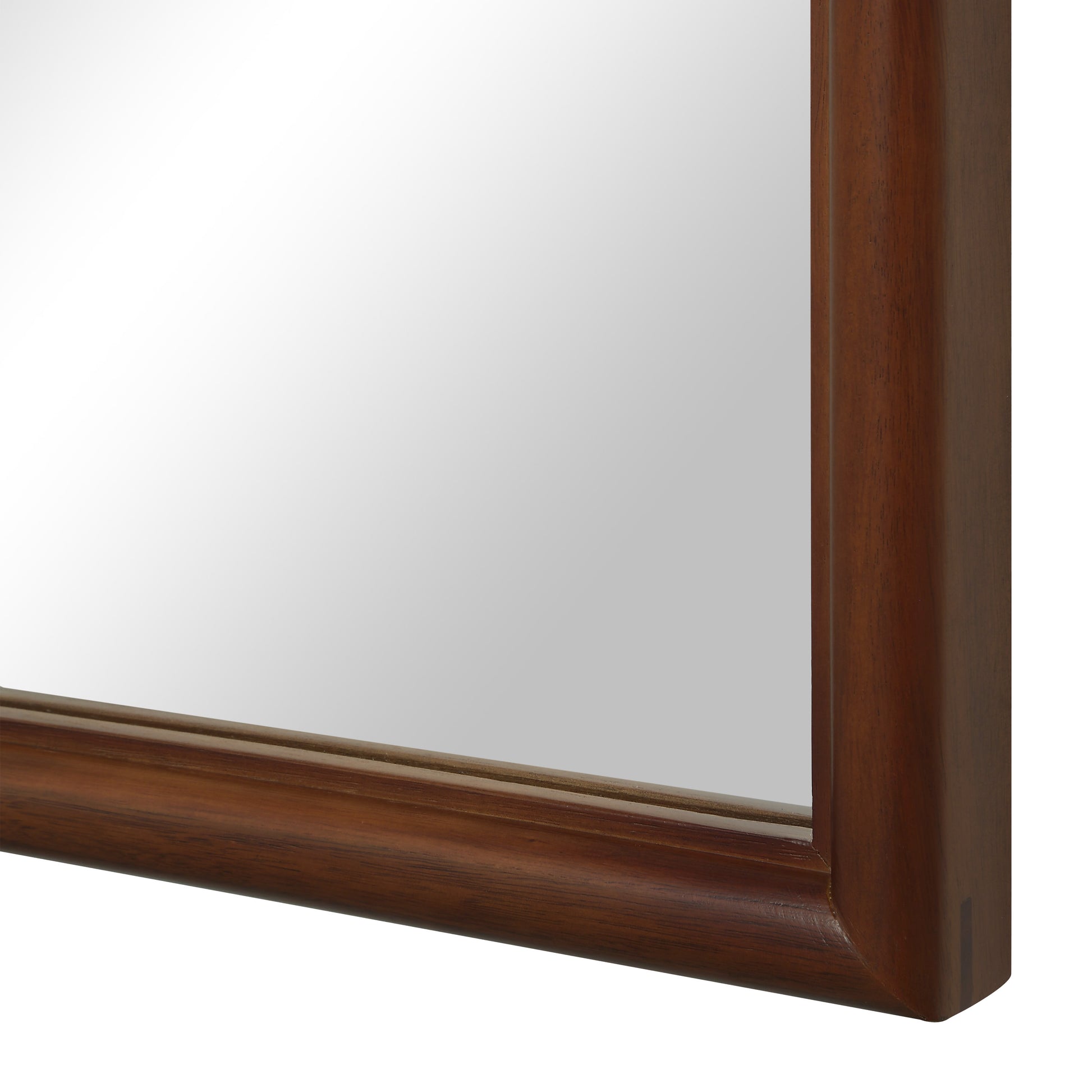 Sintra 36" H x 24" W Wall Mirror, Brown-Mirror-DECOROLALA