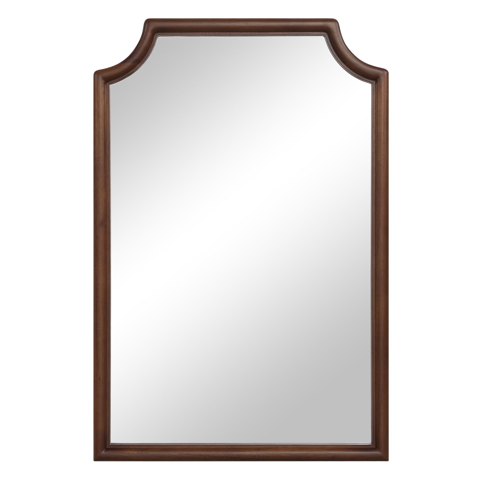 Sintra 36" H x 24" W Wall Mirror, Brown-Mirror-DECOROLALA