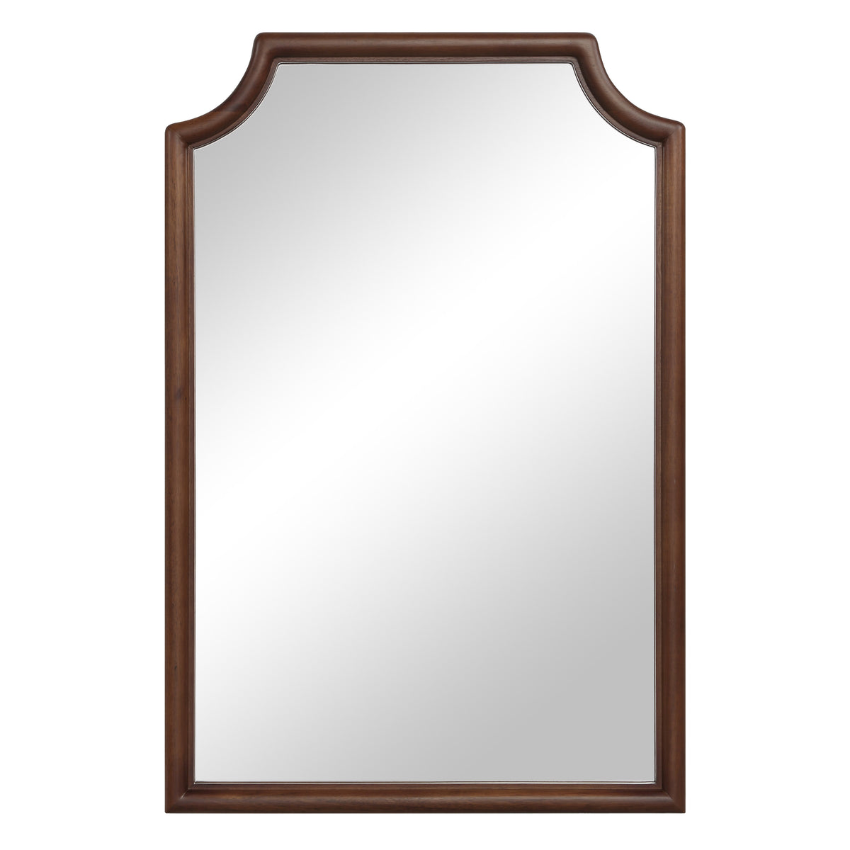 Sintra 36" H x 24" W Wall Mirror, Brown-Mirrors-DECOROLALA