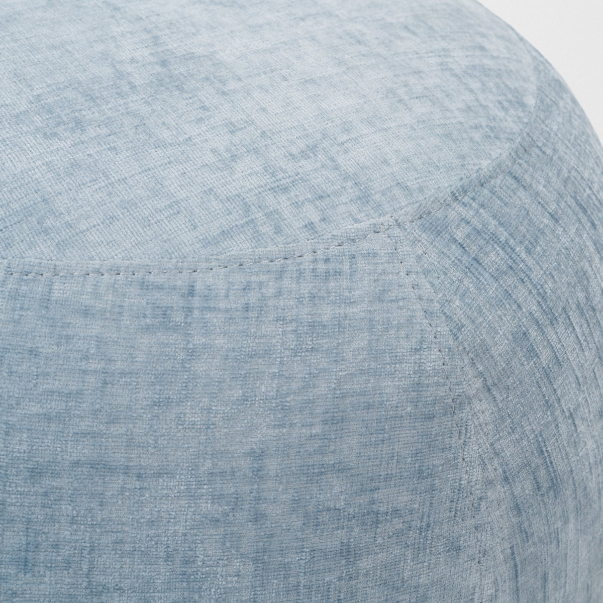 Siren Sienna Fabric w/ Ash Wood Round Accent Stool-Stools & Ottomans-DECOROLALA