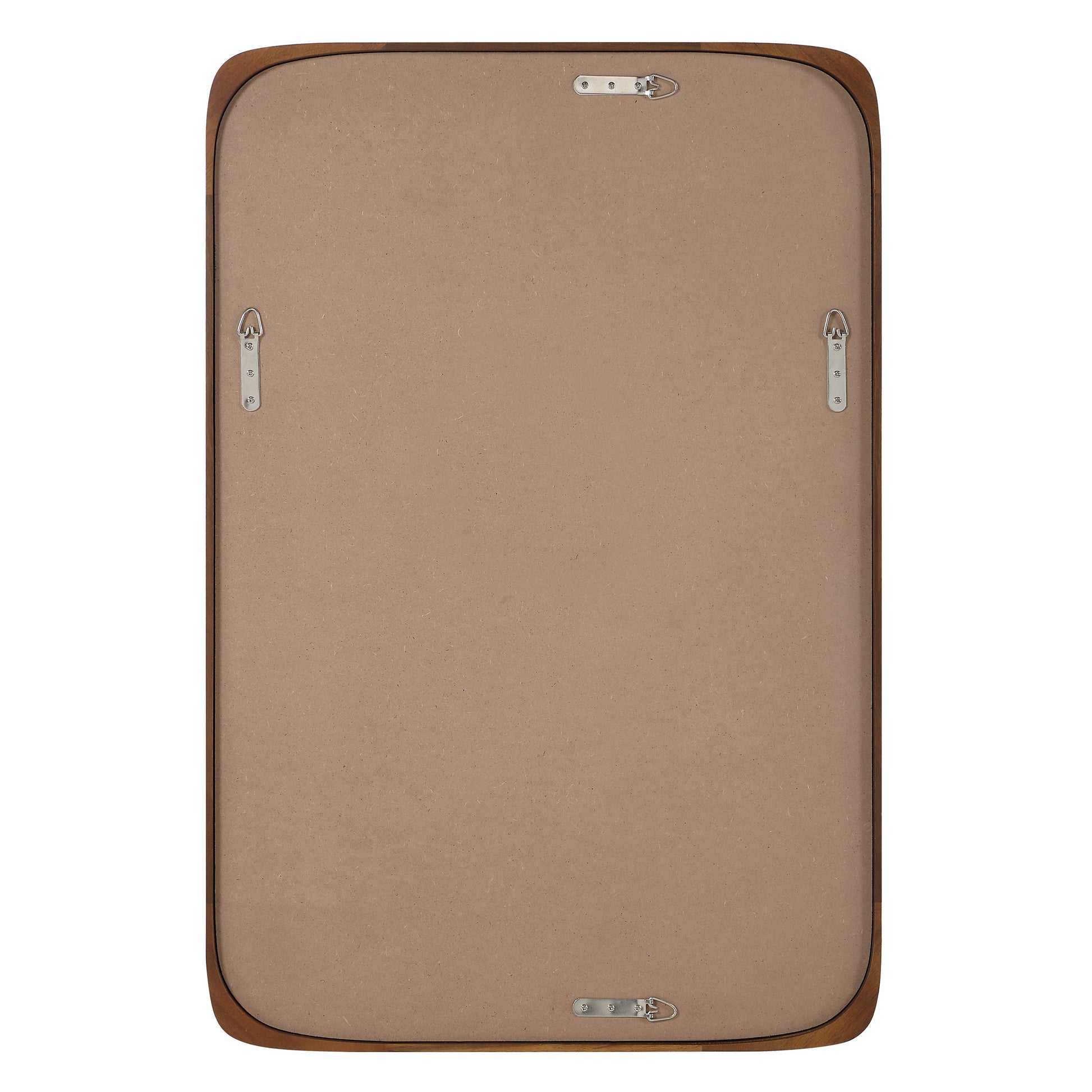 Sisley 36" H x 24" W Wall Mirror, Brown-Mirror-DECOROLALA