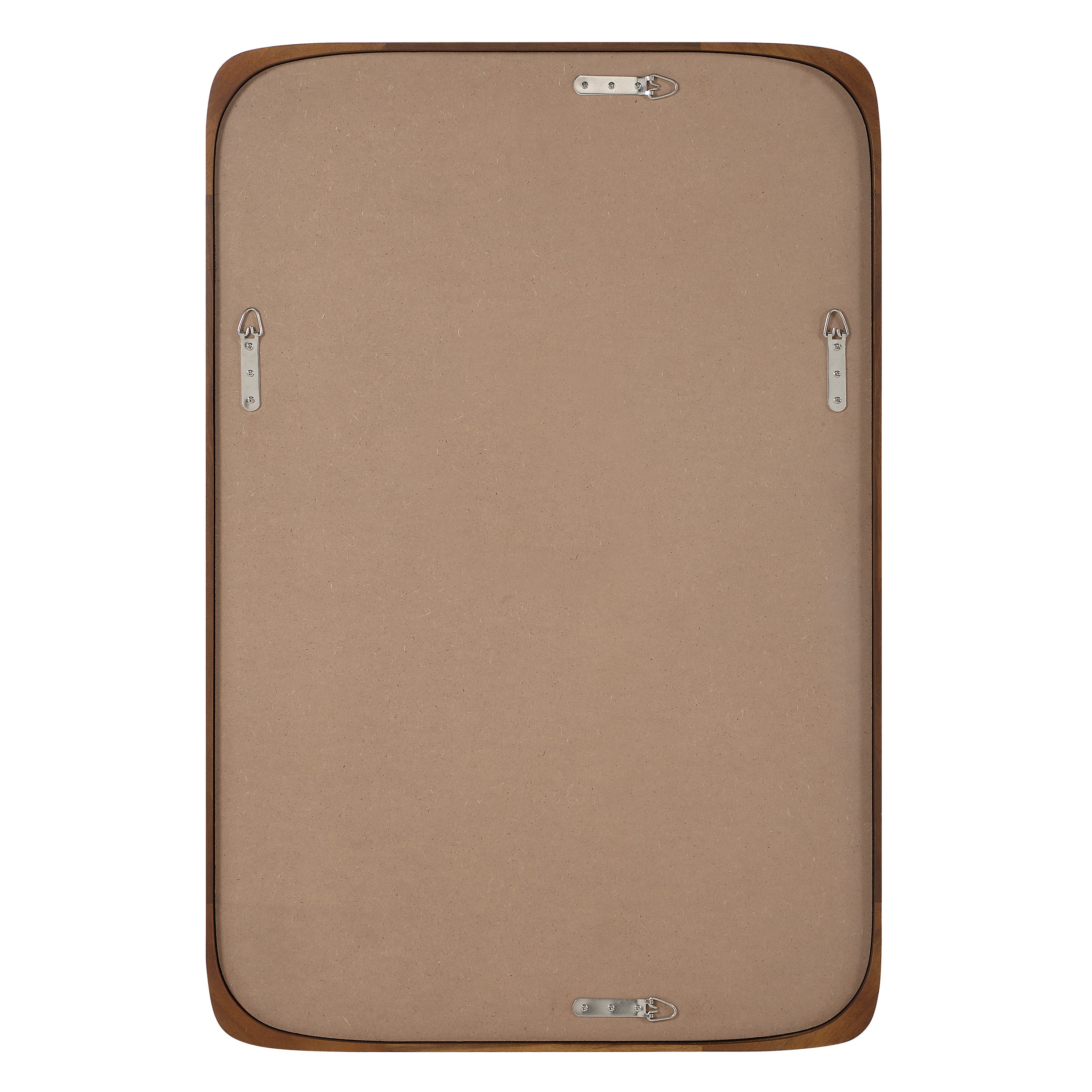 Sisley 36" H x 24" W Wall Mirror, Brown-Mirror-DECOROLALA