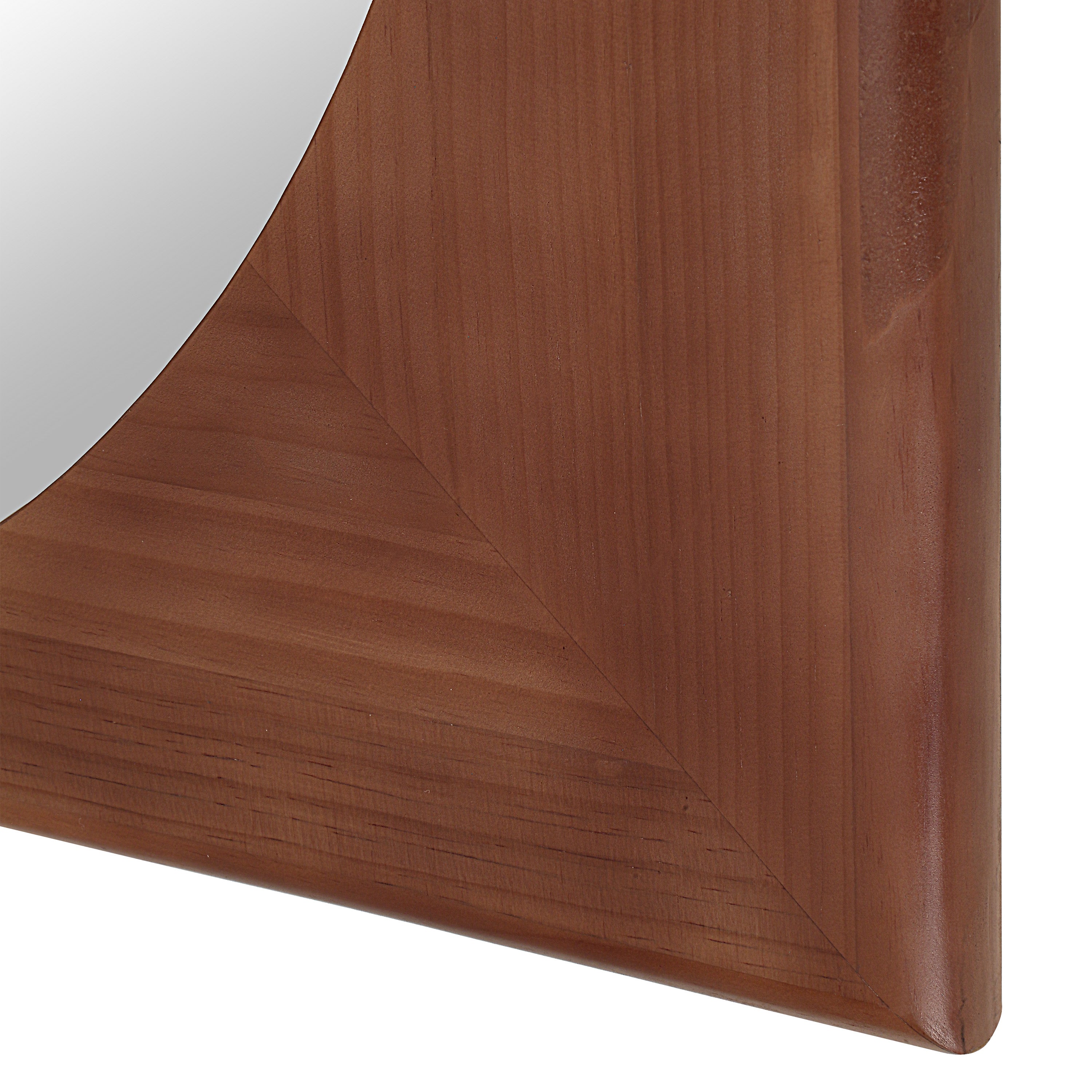 Sitia 68" H x 30" W Wall Mirror, Brown-Mirror-DECOROLALA