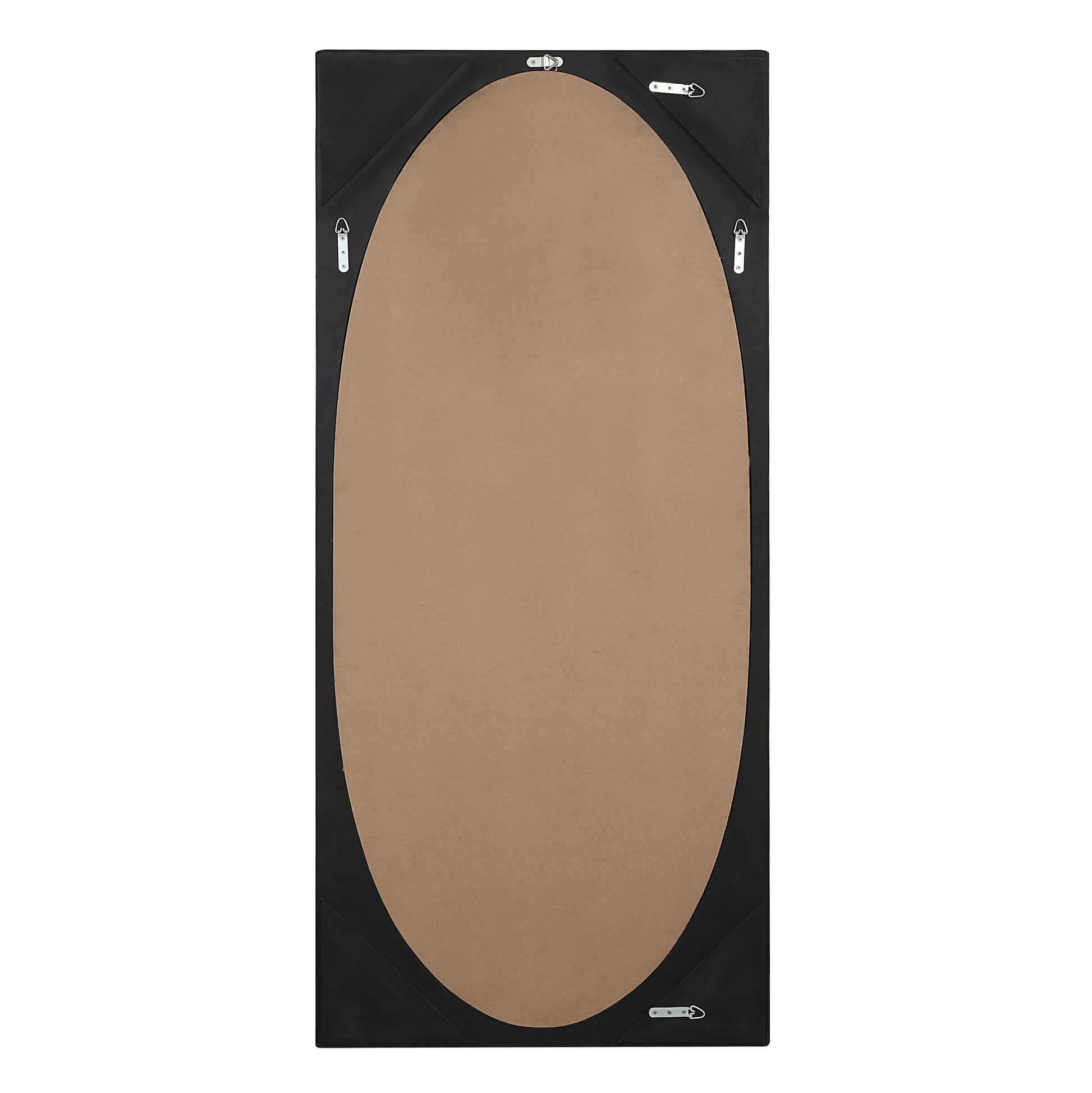 Sitia 68" H x 30" W Wall Mirror, Brown-Mirror-DECOROLALA
