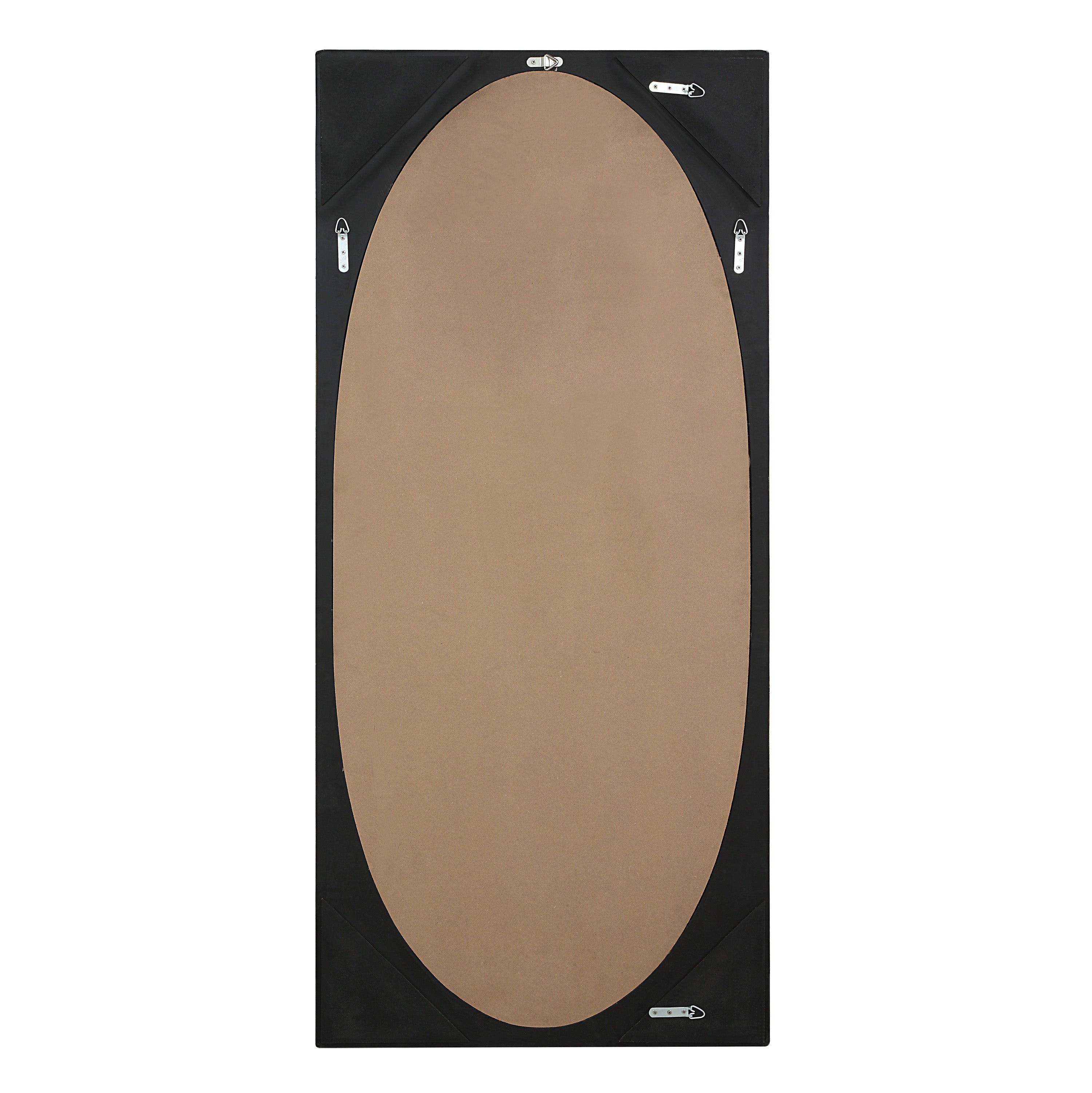 Sitia 68" H x 30" W Wall Mirror, Brown-Mirror-DECOROLALA