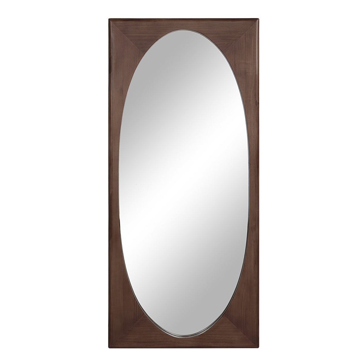 Sitia 68" H x 30" W Wall Mirror, Brown-Mirrors-DECOROLALA