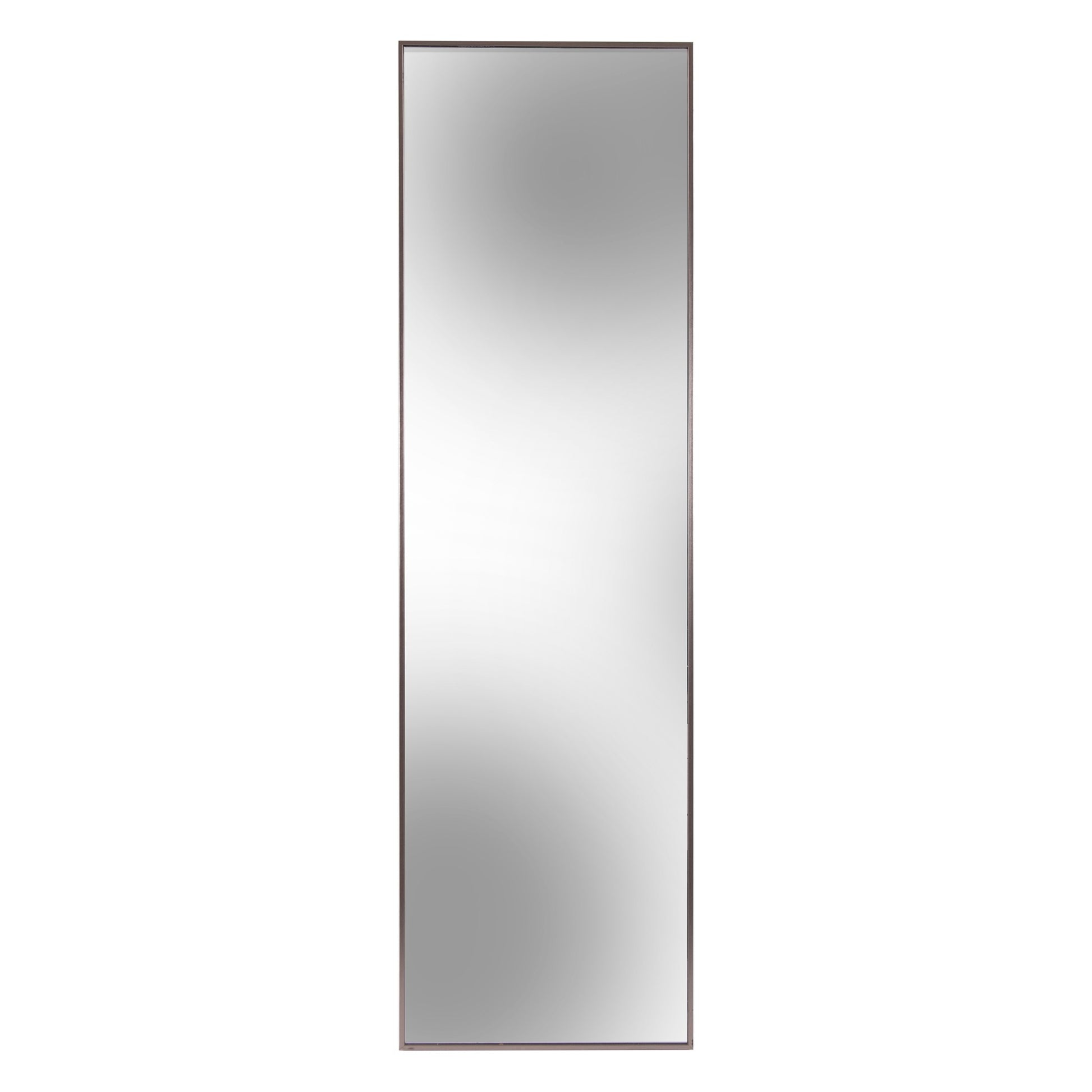 Sleek Brushed Brass Rectangular Full Length Standing Mirror-Mirrors-DECOROLALA