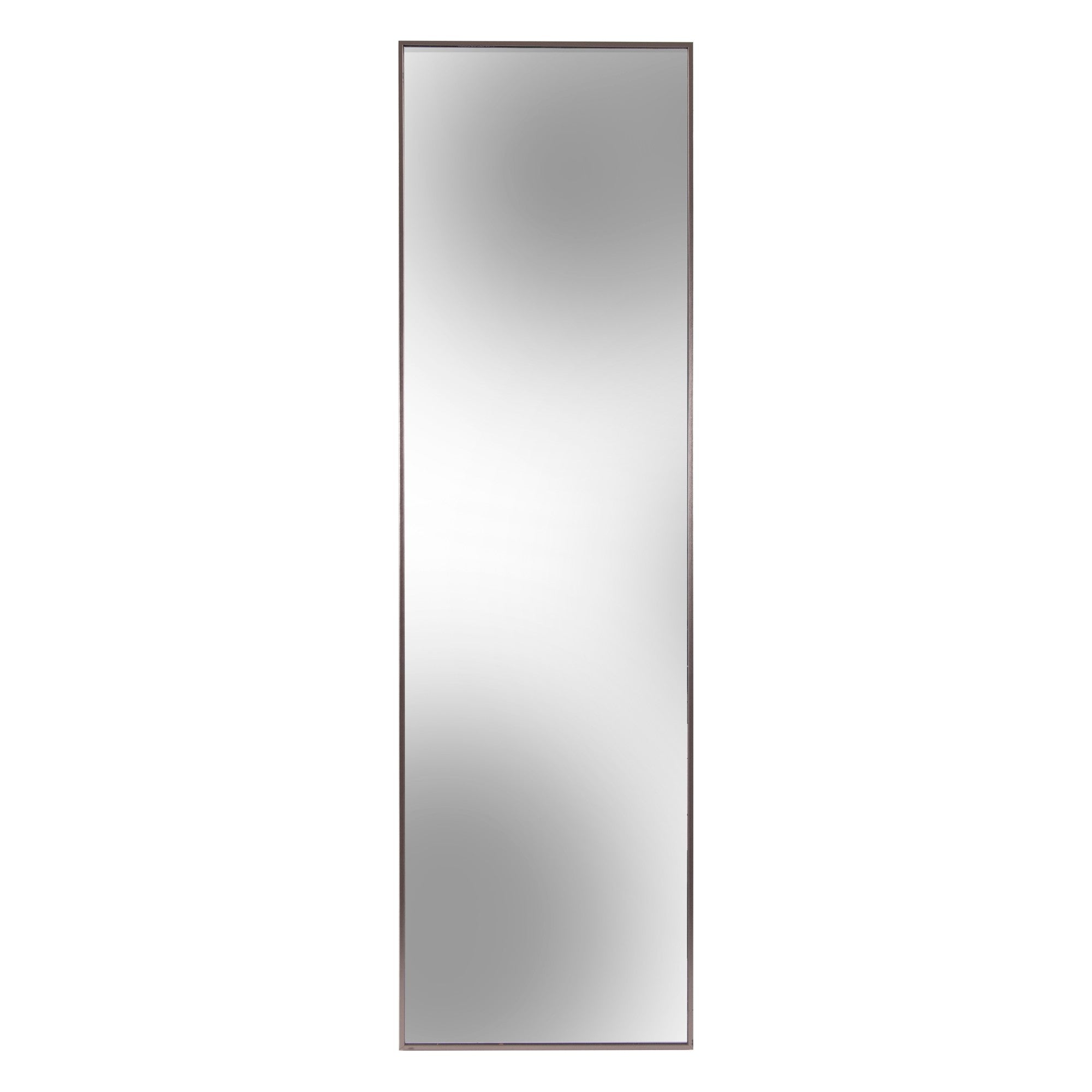 Sleek Brushed Brass Rectangular Full Length Standing Mirror-Mirrors-DECOROLALA