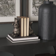 Sleuth (Set of 2) 9L x 8W Grizzly Bear Bookends-Bookends-DECOROLALA