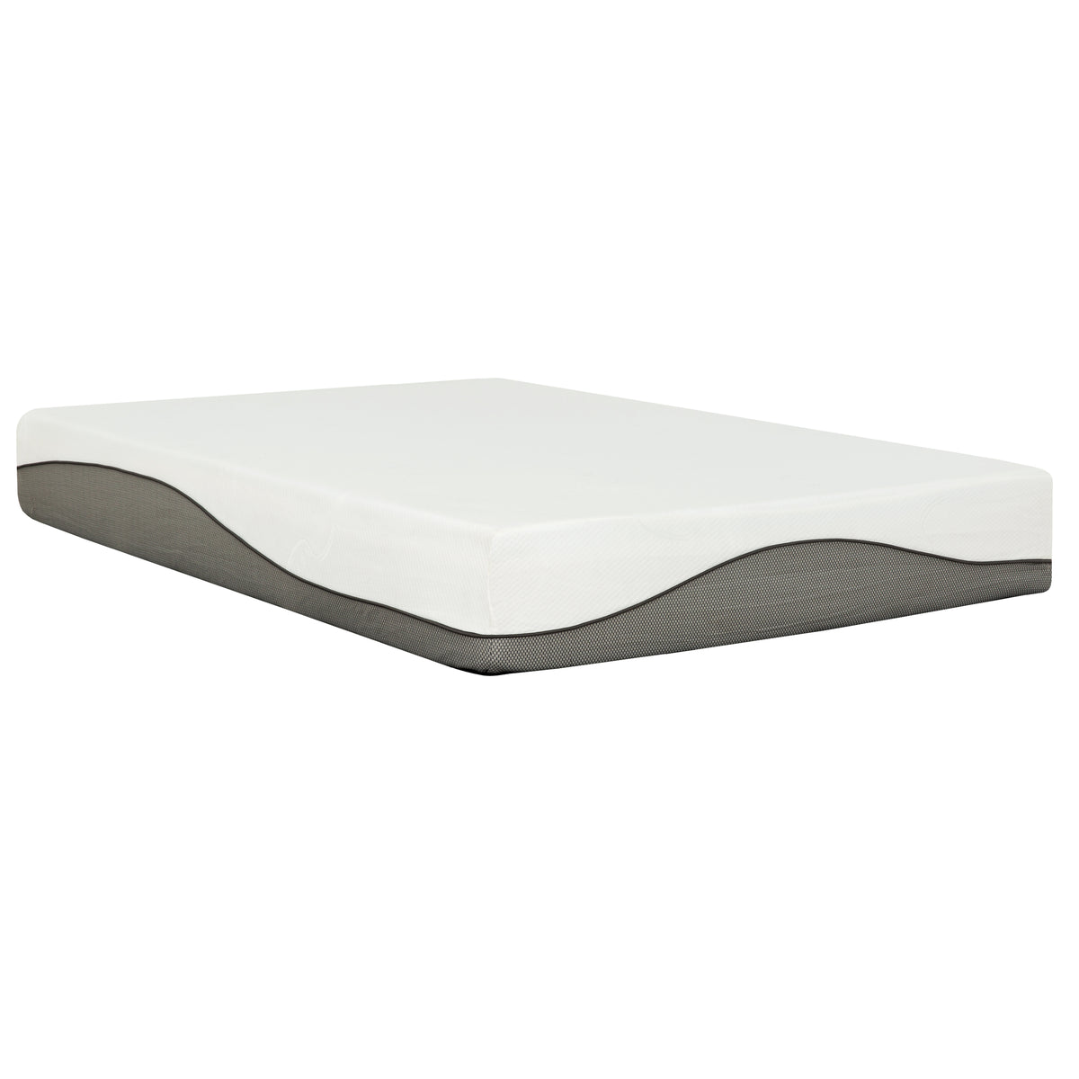Slumber 10.5" Charcoal Gel Memory Foam Mattress-Bedroom Furniture Sets-DECOROLALA