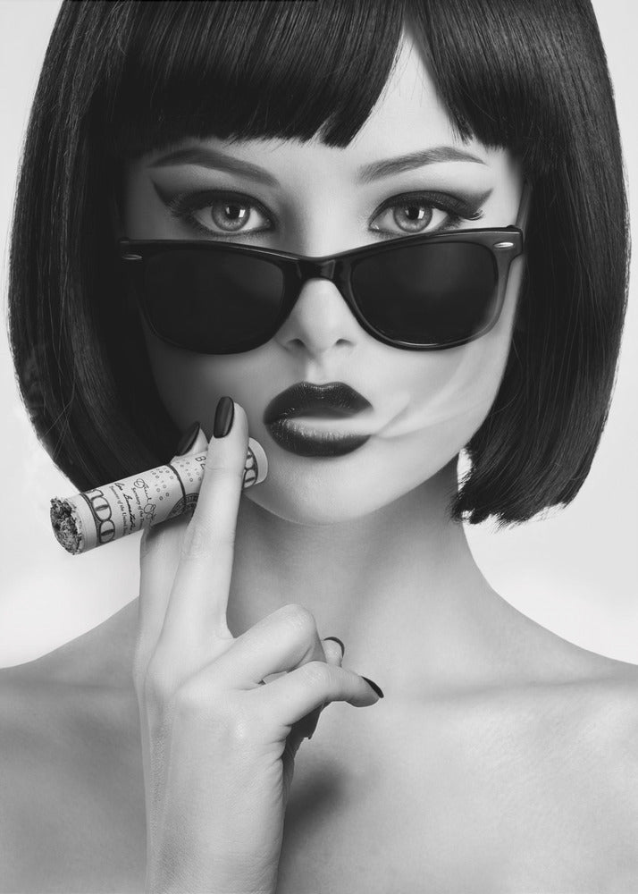 Smoke This by David Drake Wall Art-Canvas Print-DECOROLALA