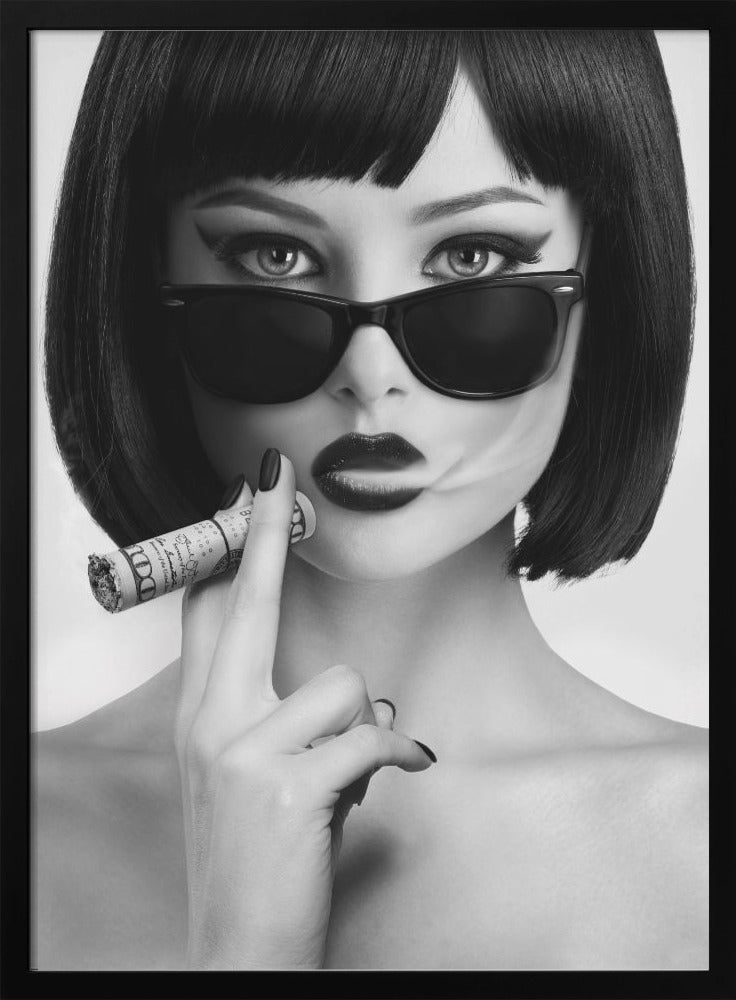 Smoke This by David Drake Wall Art-Canvas Print-DECOROLALA