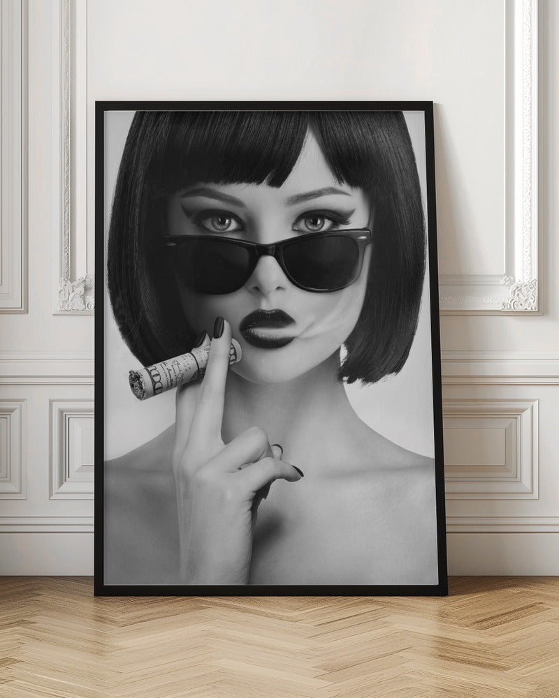 Smoke This by David Drake Wall Art-Canvas Print-DECOROLALA