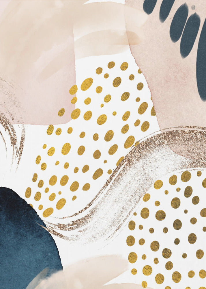 Smooth Abstract-3 by Sally Ann Moss-canvas-DECOROLALA